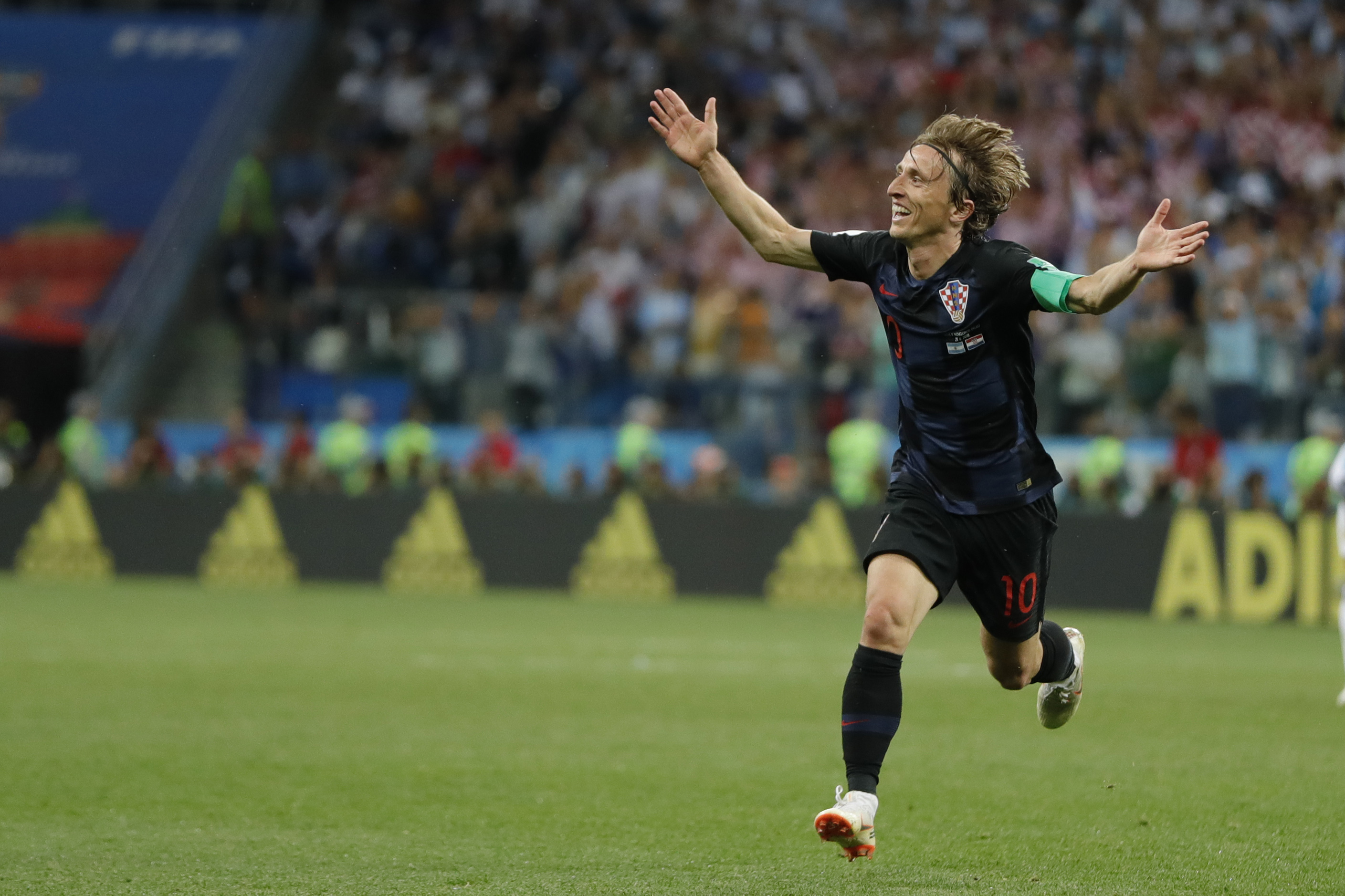 Croatia's Luka Modric (AP Photo/Ricardo Mazalan)