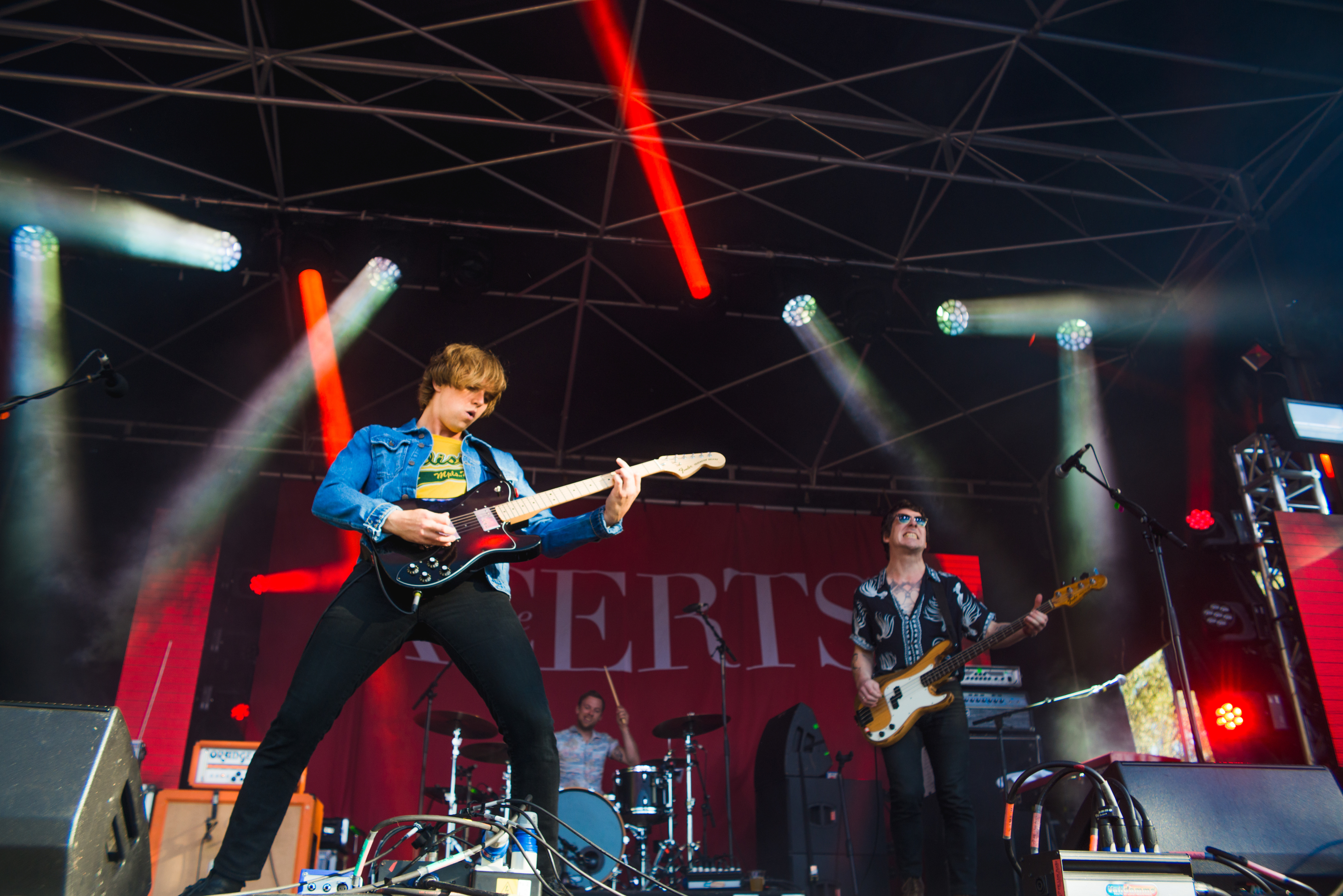 The Xcerts performing on the King Tut's stage (Alice Hadden for TRNSMT Festival)