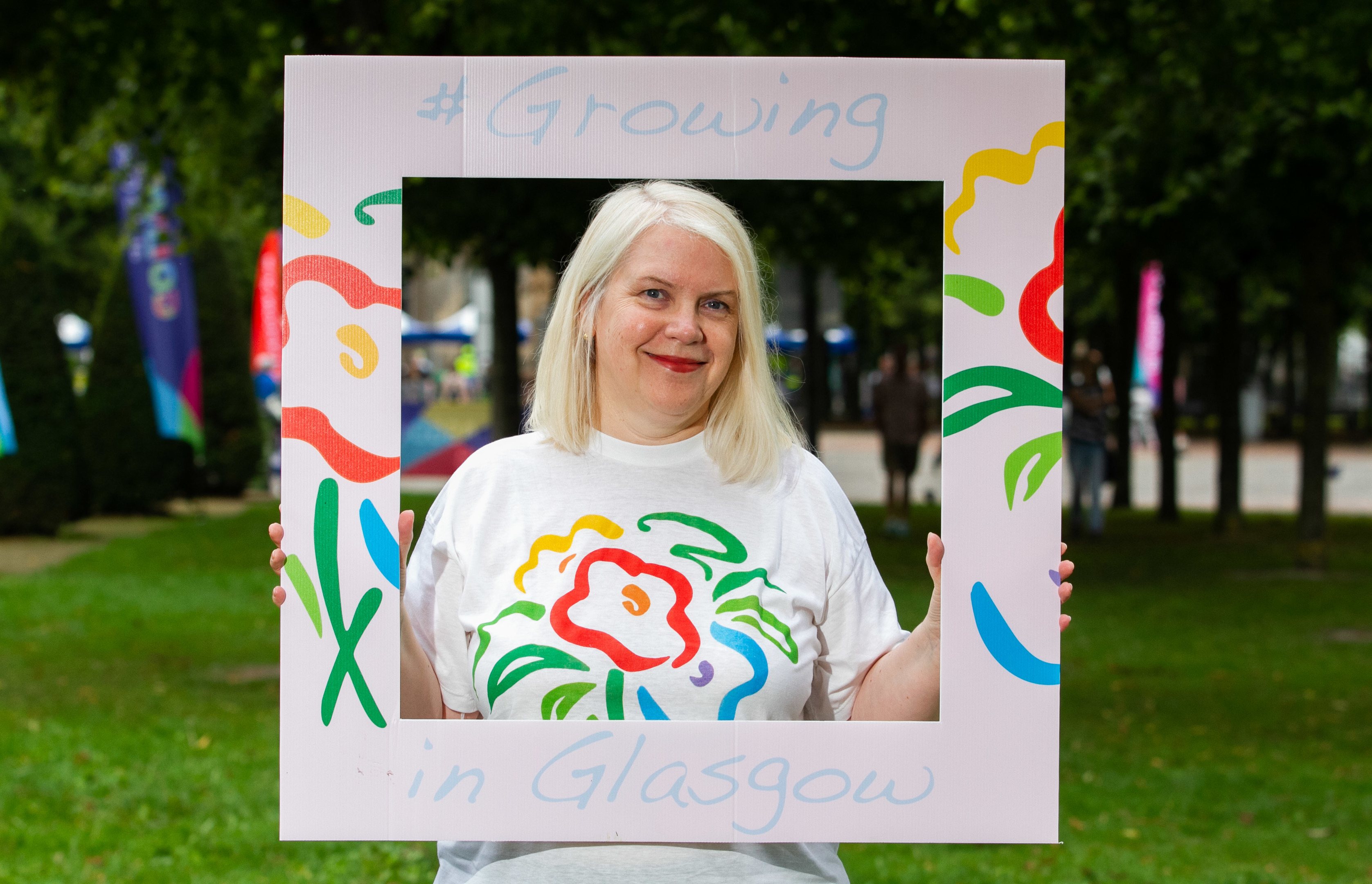 Shona Mciver is the designer of the original Garden Festival logo (Chris Austin / DC Thomson)