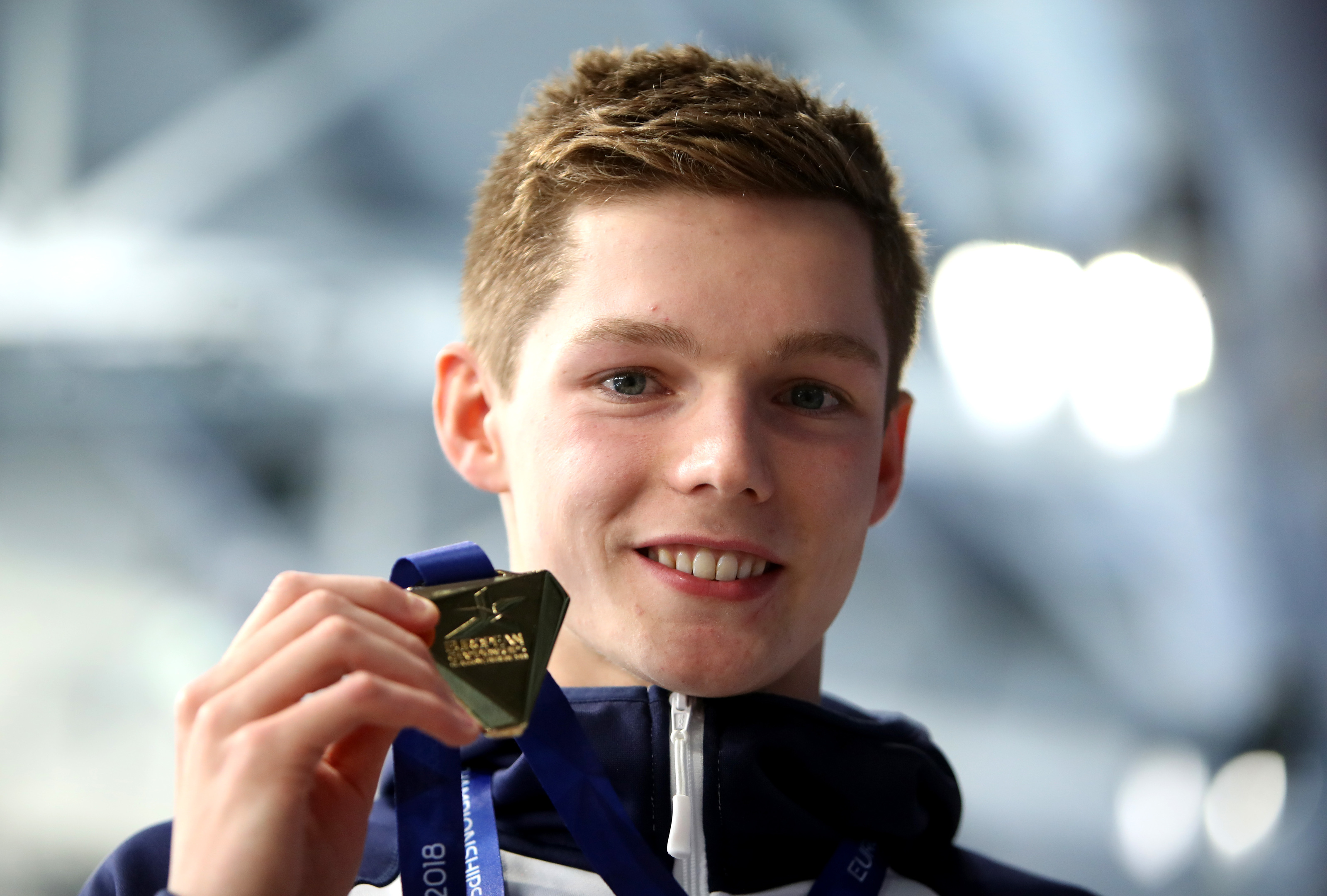 Duncan Scott with European Championship gold (Ian MacNicol/Getty Images)