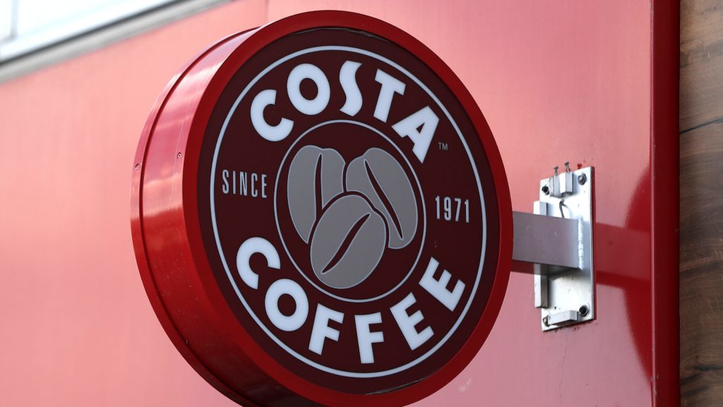 Costa Coffee to join list of brands owned by CocaCola in £3.9 billion