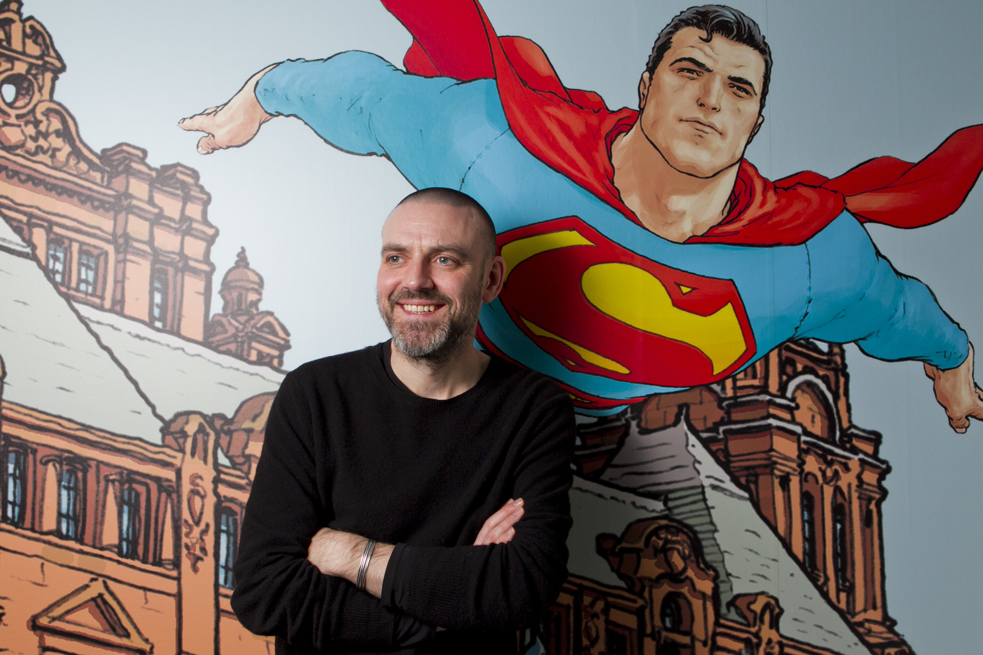 Comic artist Frank Quitely