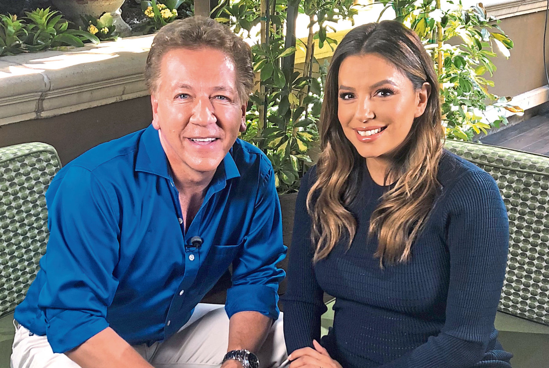 Ross King and Eva Longoria