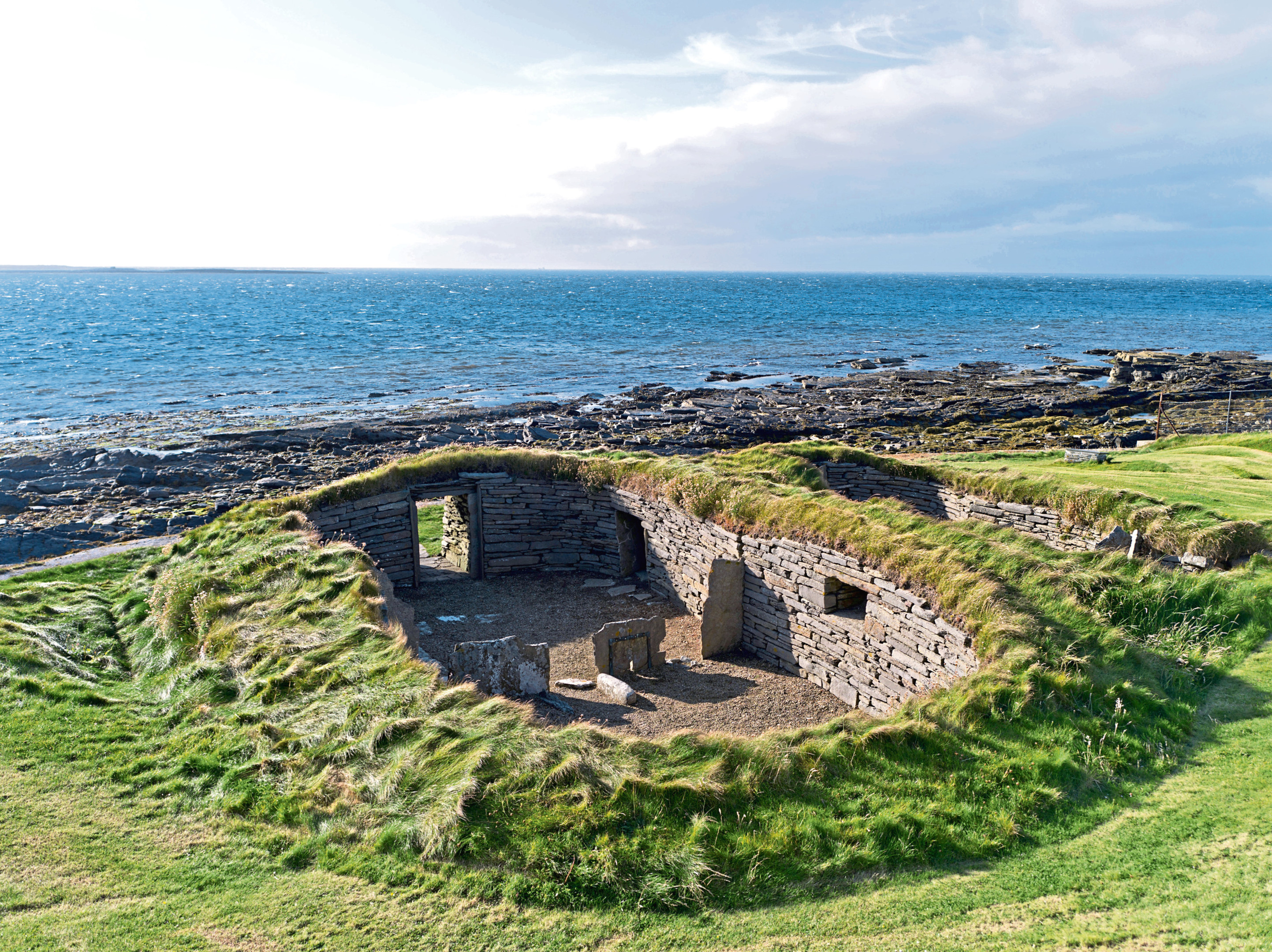 travelling around orkney