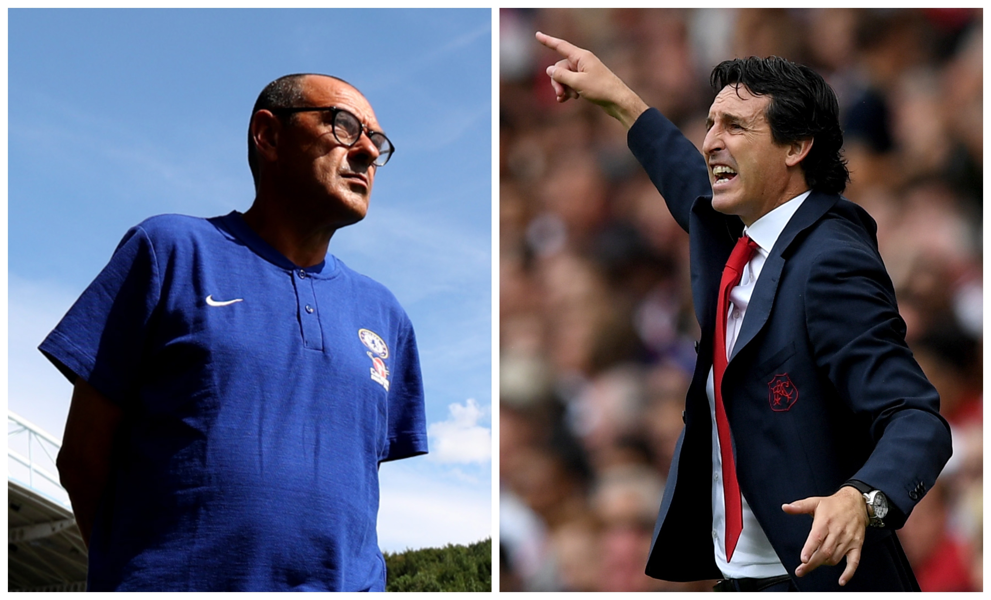 The two managers will come face to face this weekend (Matthew Lewis  & Shaun Cotterill / Getty Images)