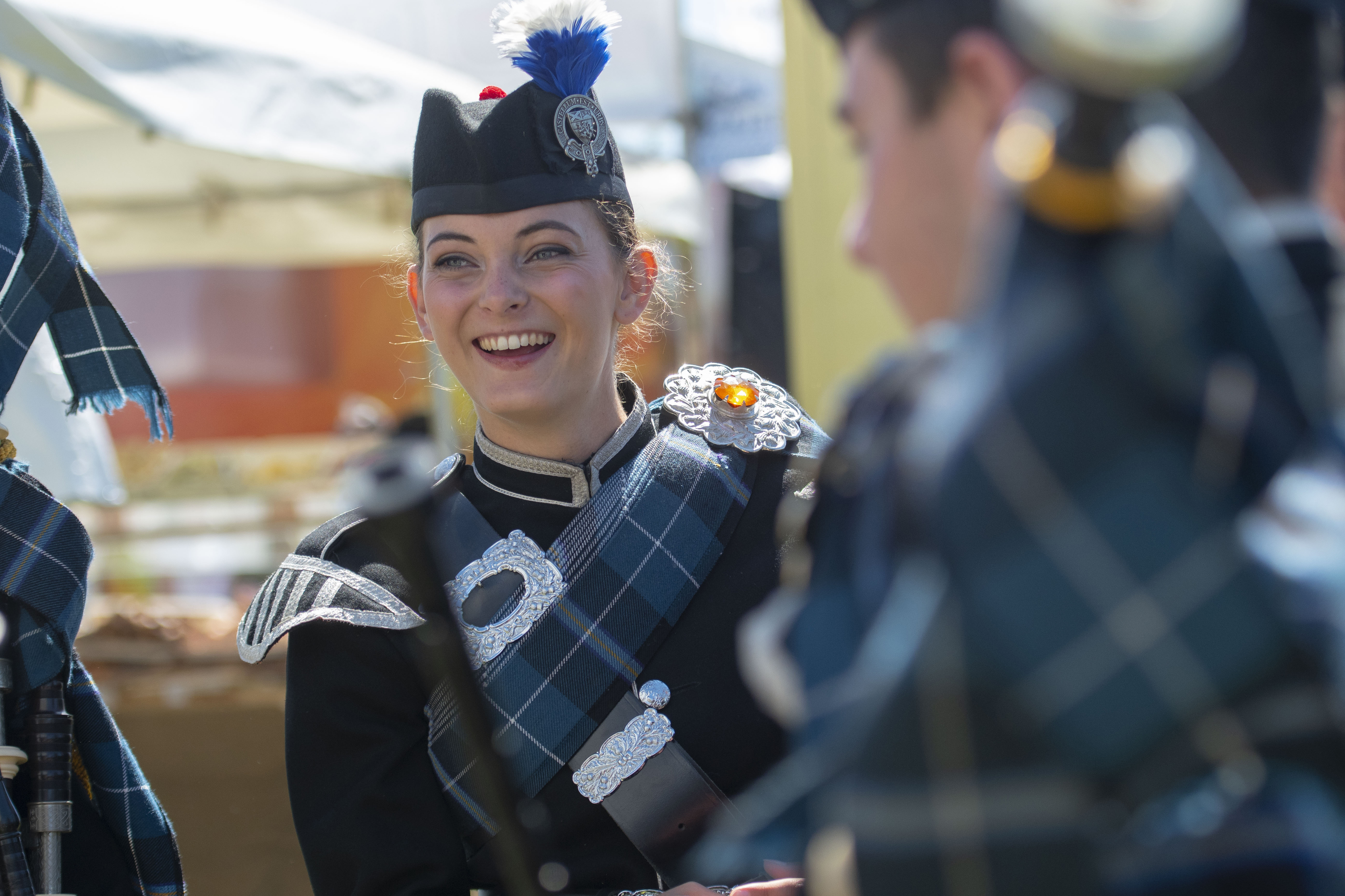 Piper Shonagh Duncan is playing for the Tattoo crowds (Phil Wilkinson)