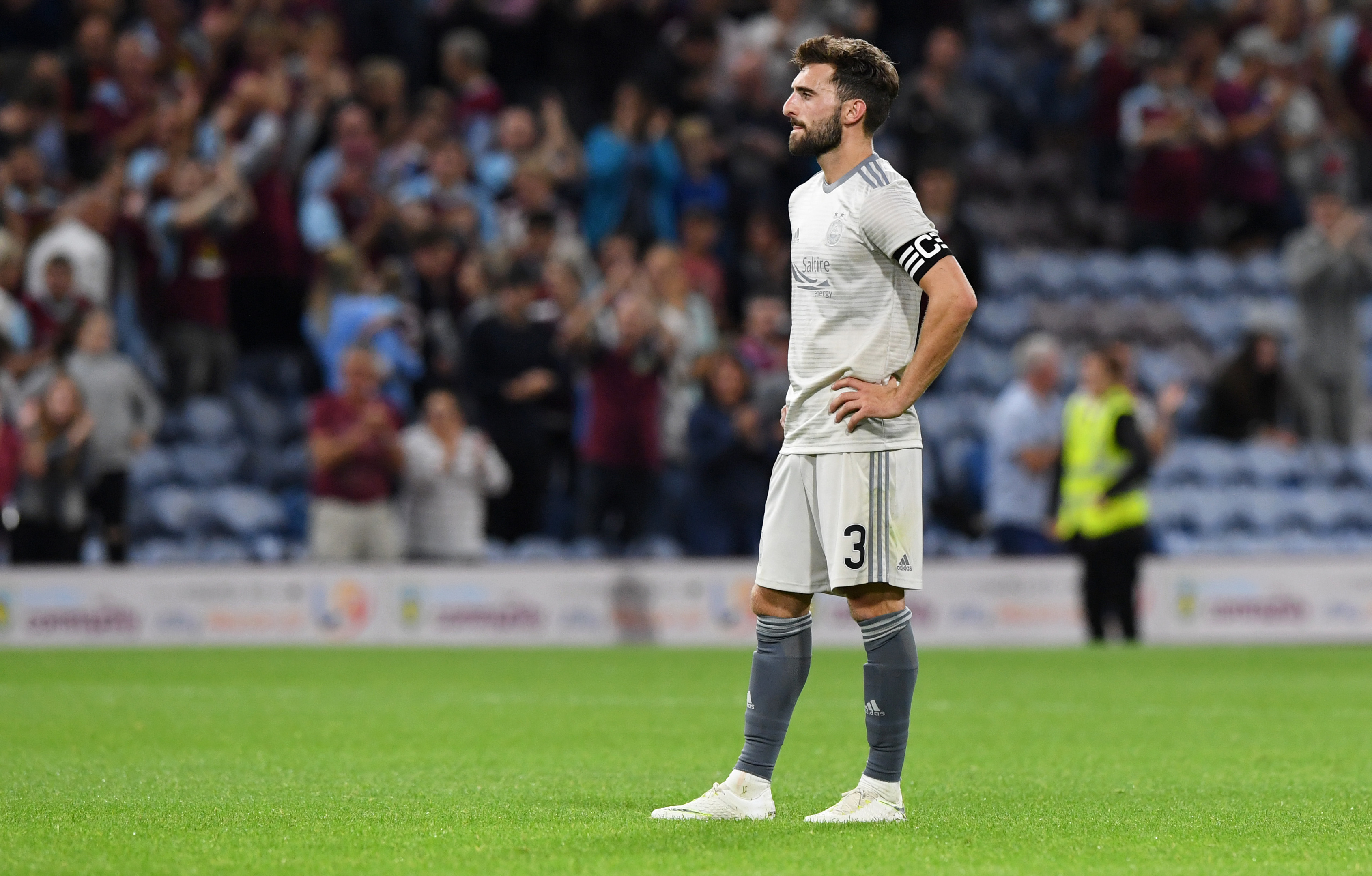 Aberdeen captain Graeme Shinnie at full time (SNS Group / Craig Foy)