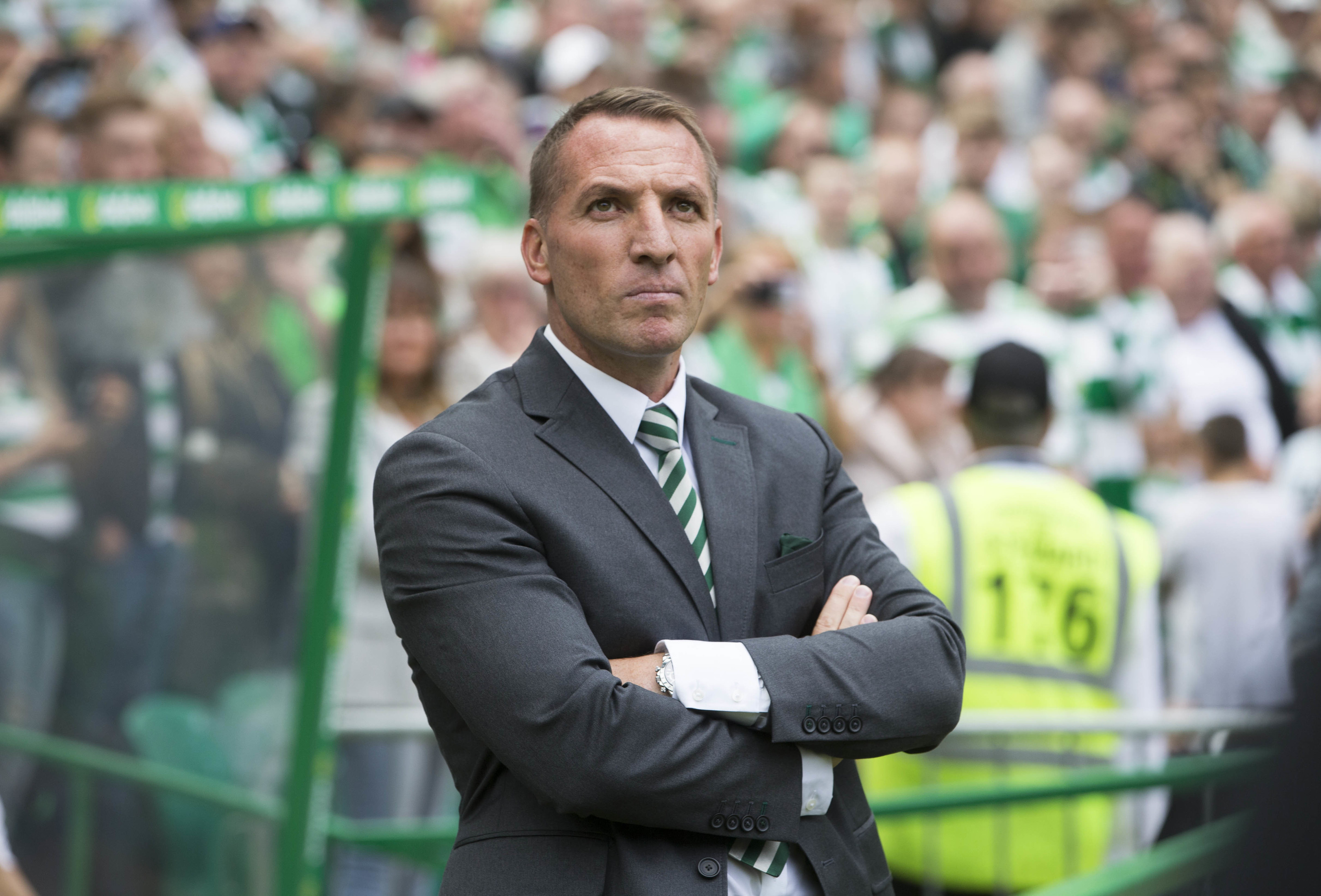 Celtic manager Brendan Rodgers (Jeff Holmes/PA Wire)