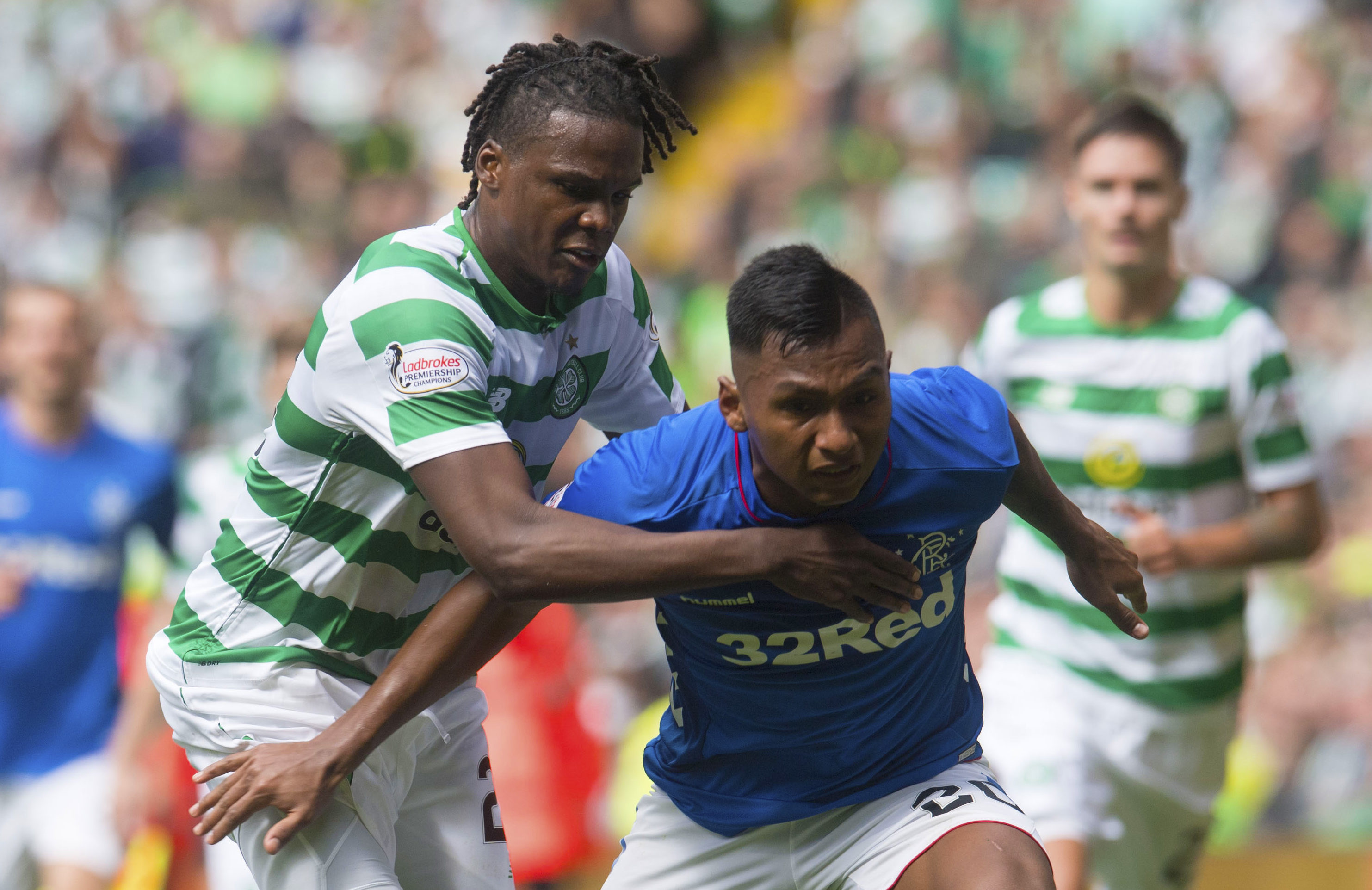 There’s no doubting the competitiveness of Dedryck Boyata and Alfredo Morelos – just their temperament (SNS Group / Craig Foy)