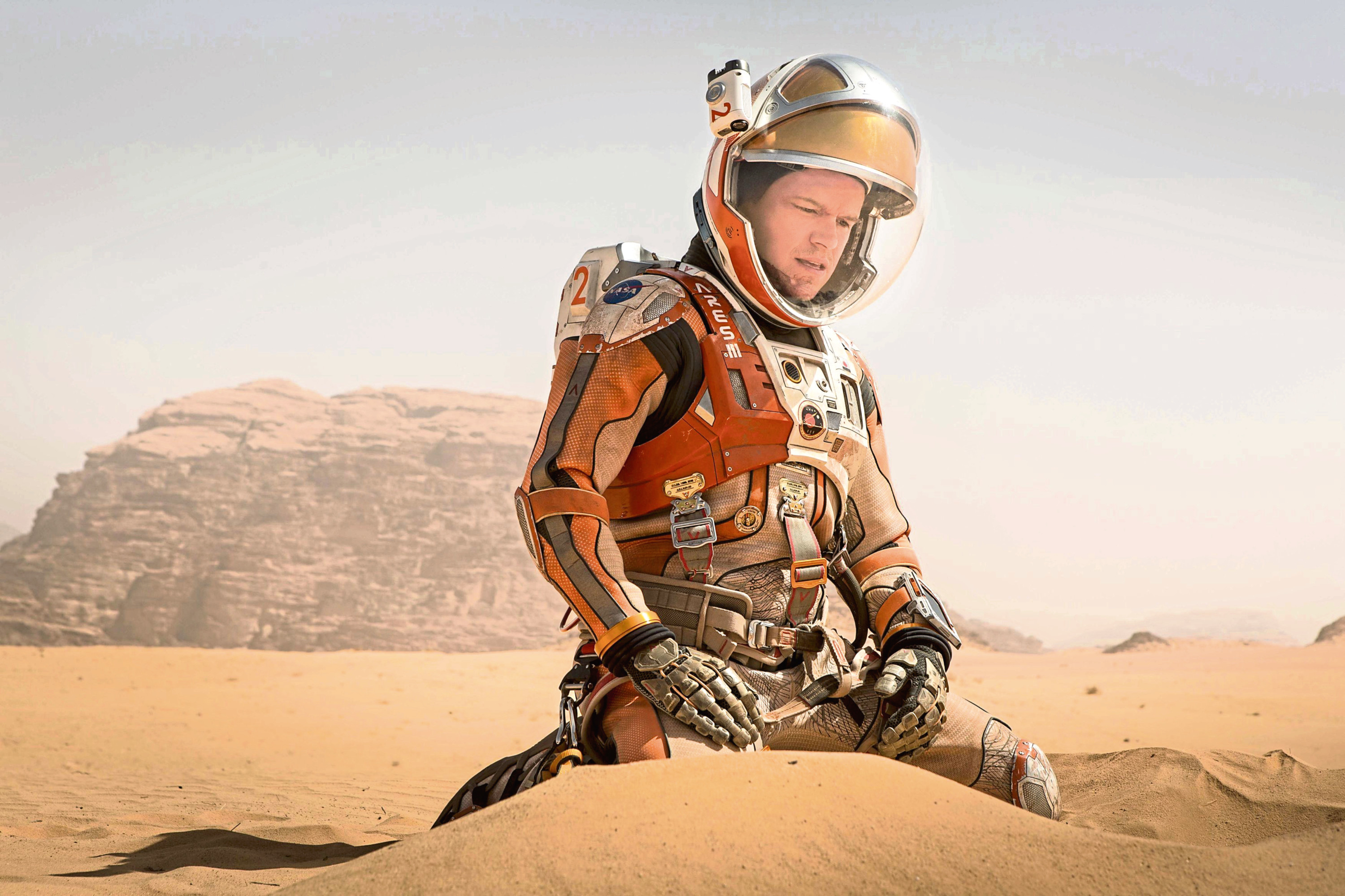 Matt Damon in The Martian (PA Photo/Twentieth Century Fox/Giles Keyte)