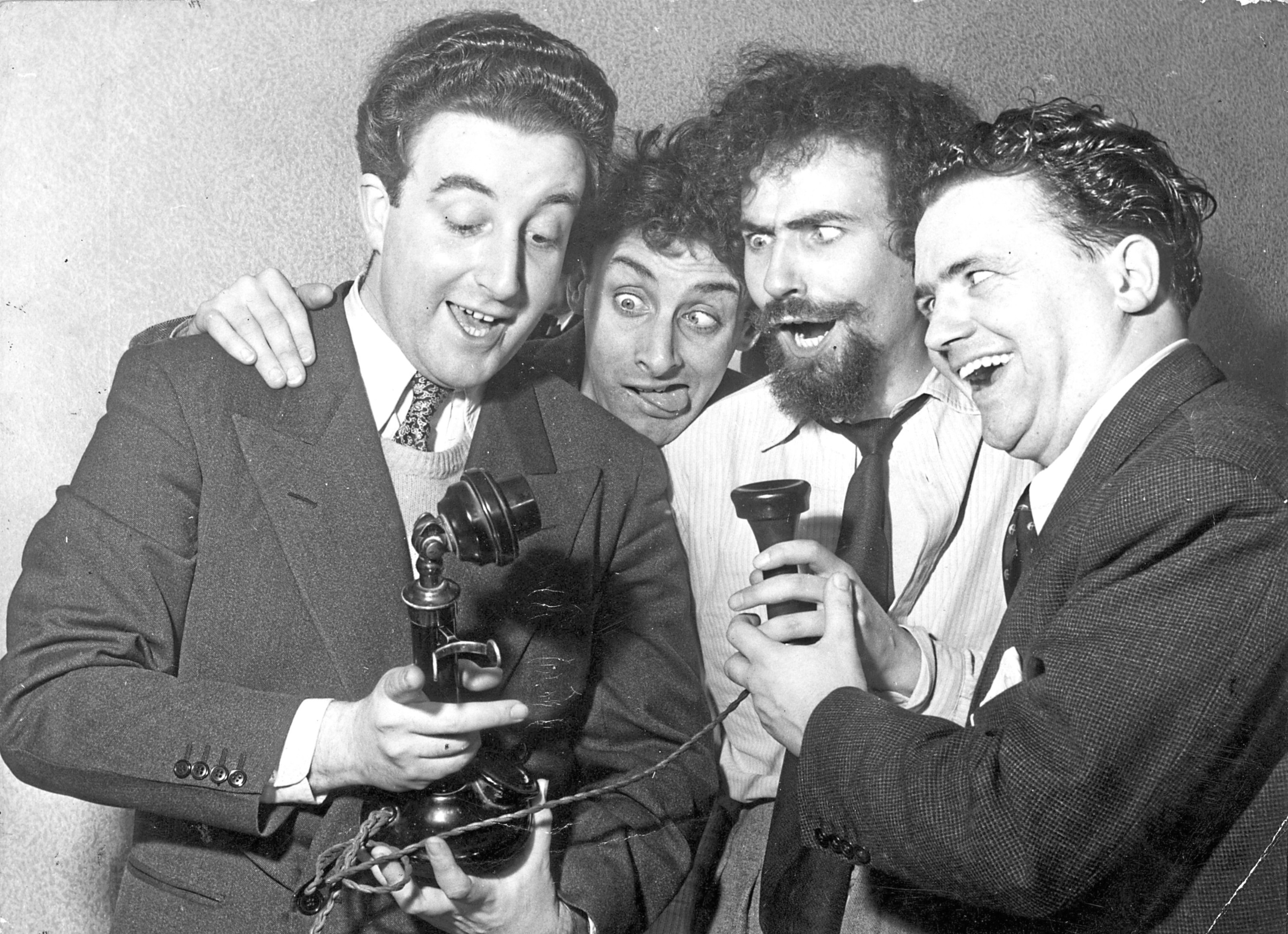 The Goons, Peter Sellers, Spike Milligan, Michael Bentine and Harry Secombe (Chris Ware/Getty Images)