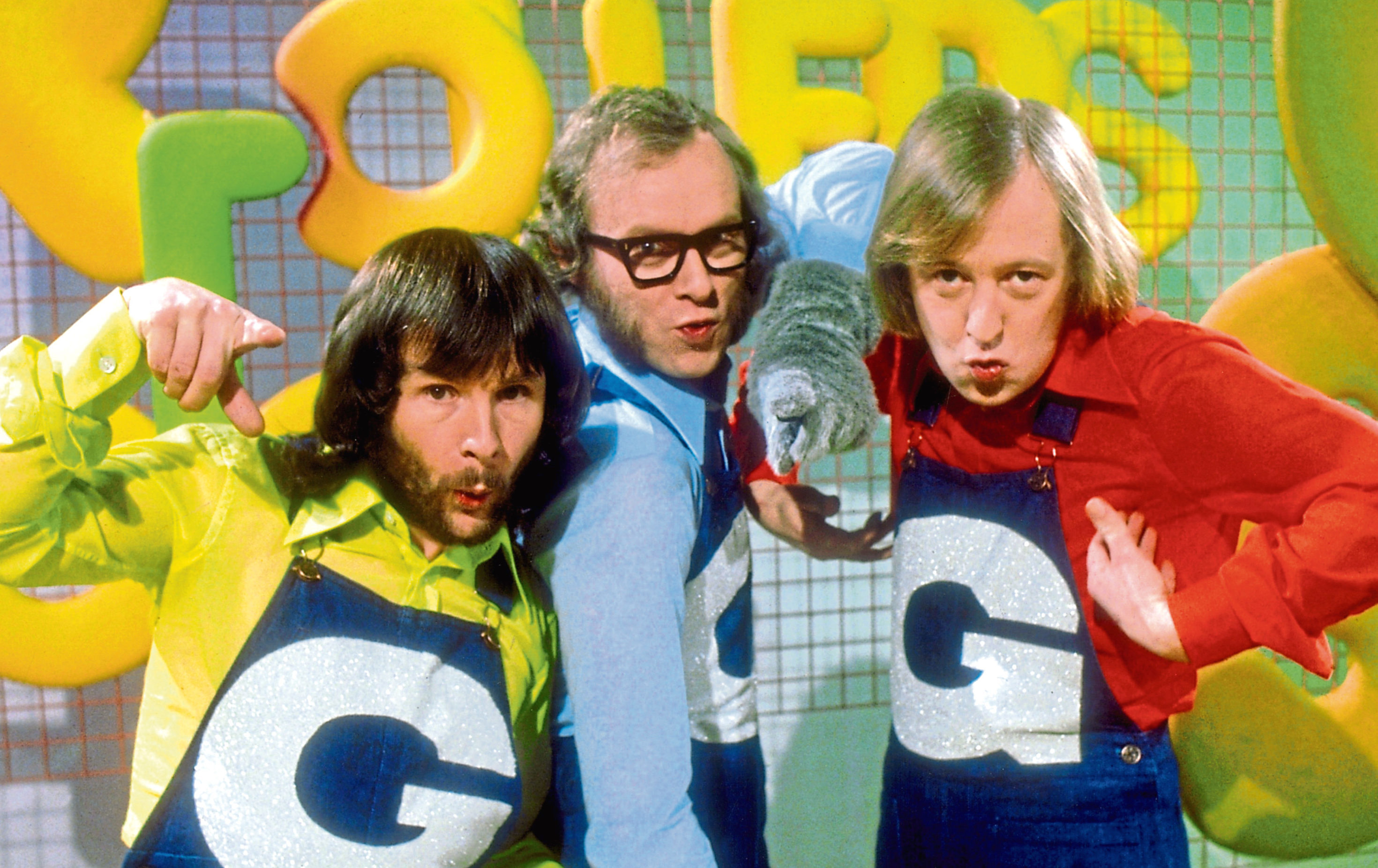 Bill Oddie, Graeme Garden, and Tim Brooke-Taylor  - a.k.a. The Goodies - in 1970 (Allstar/BBC)