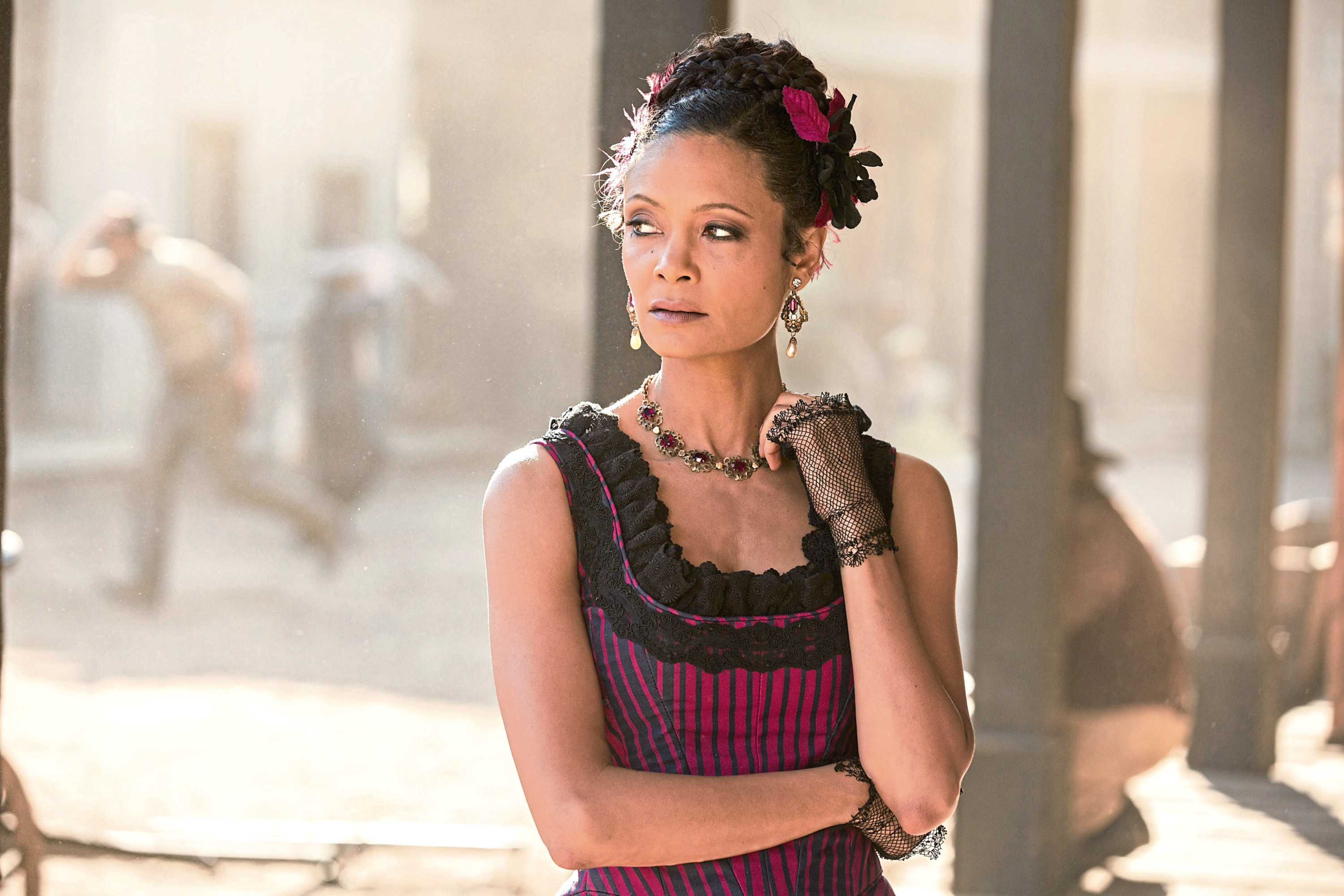 Thandie Newton in Westworld