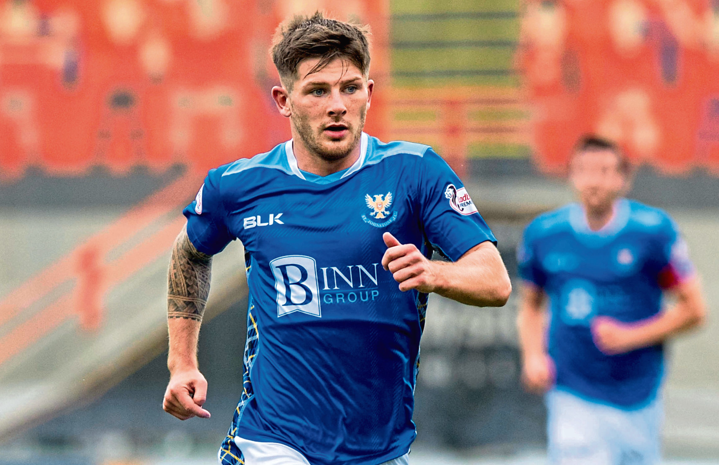 Matthew Kennedy in action for St. Johnstone (SNS Group)