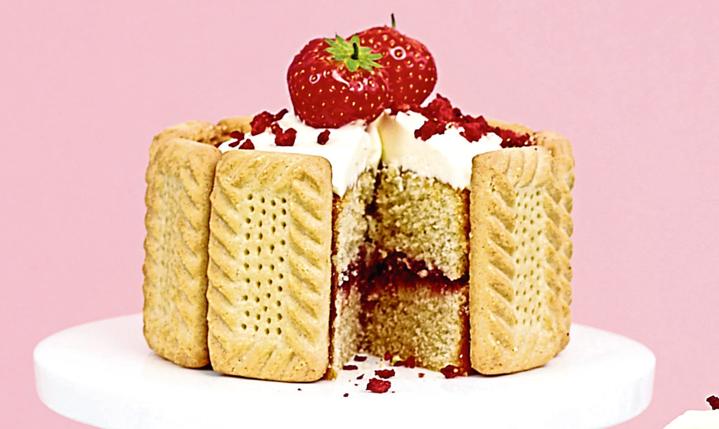 Frances Quinn's strawberry shortcake