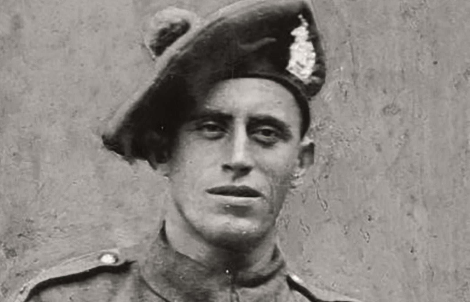 A wartime picture of Sgt Louis McGuffie VC (The King's Own Scottish Borderers Association)