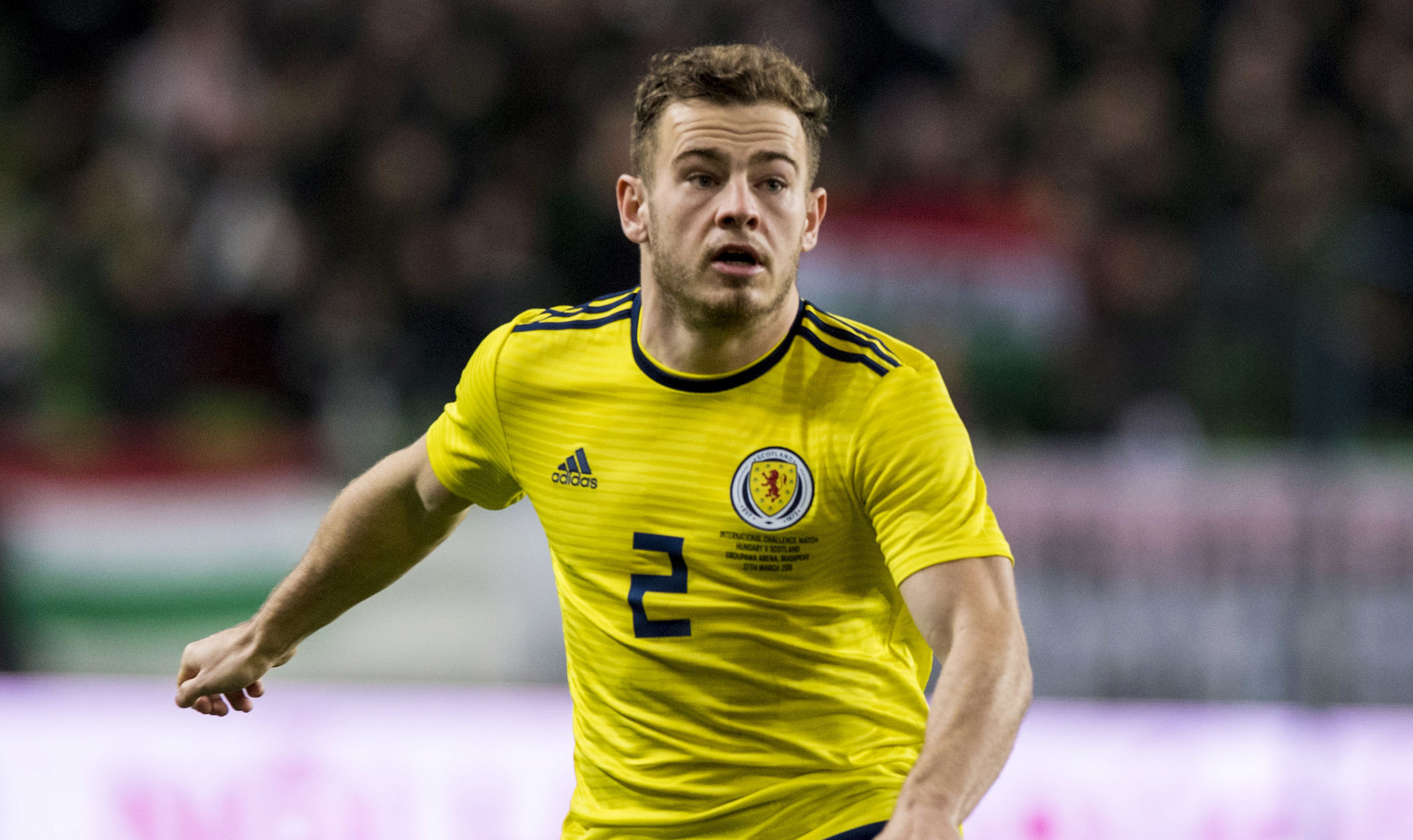 Ryan Fraser in action for Scotland