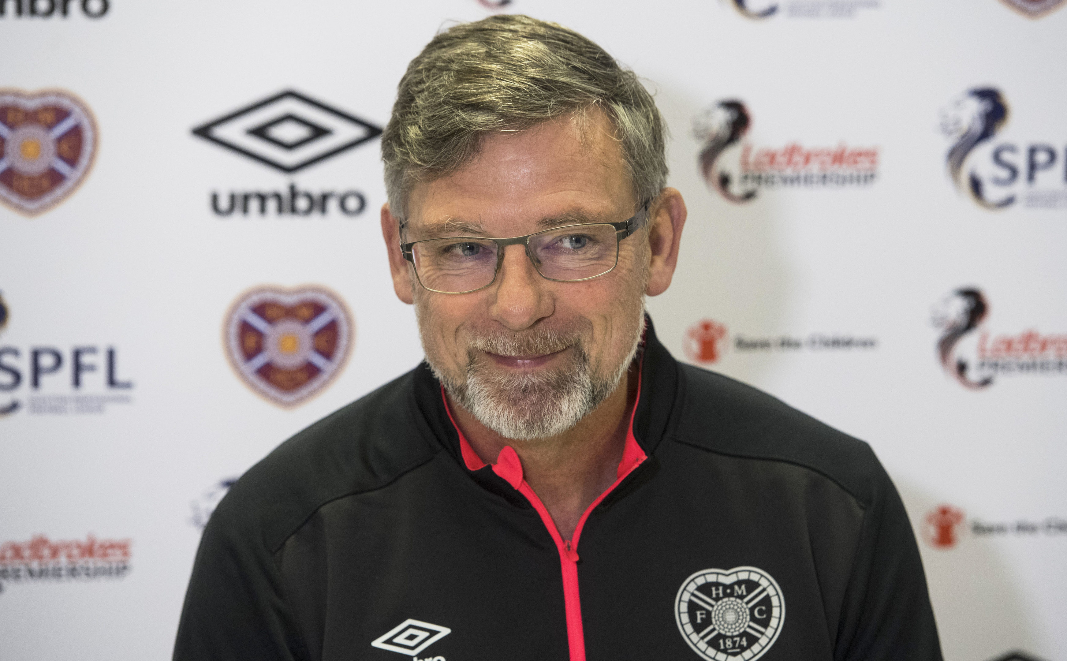 Hearts manager Craig Levein