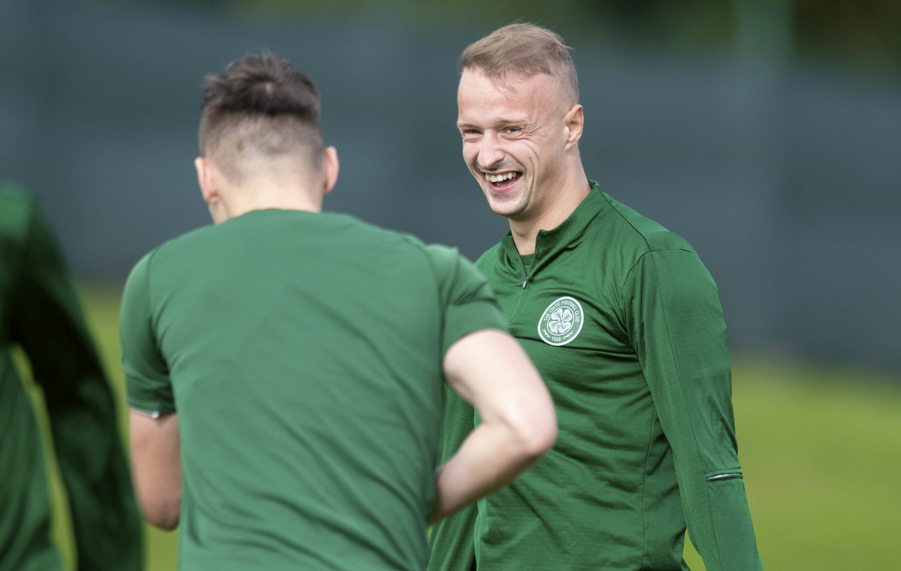 Celtic's Leigh Griffiths in training (SNS Group / Craig Williamson)