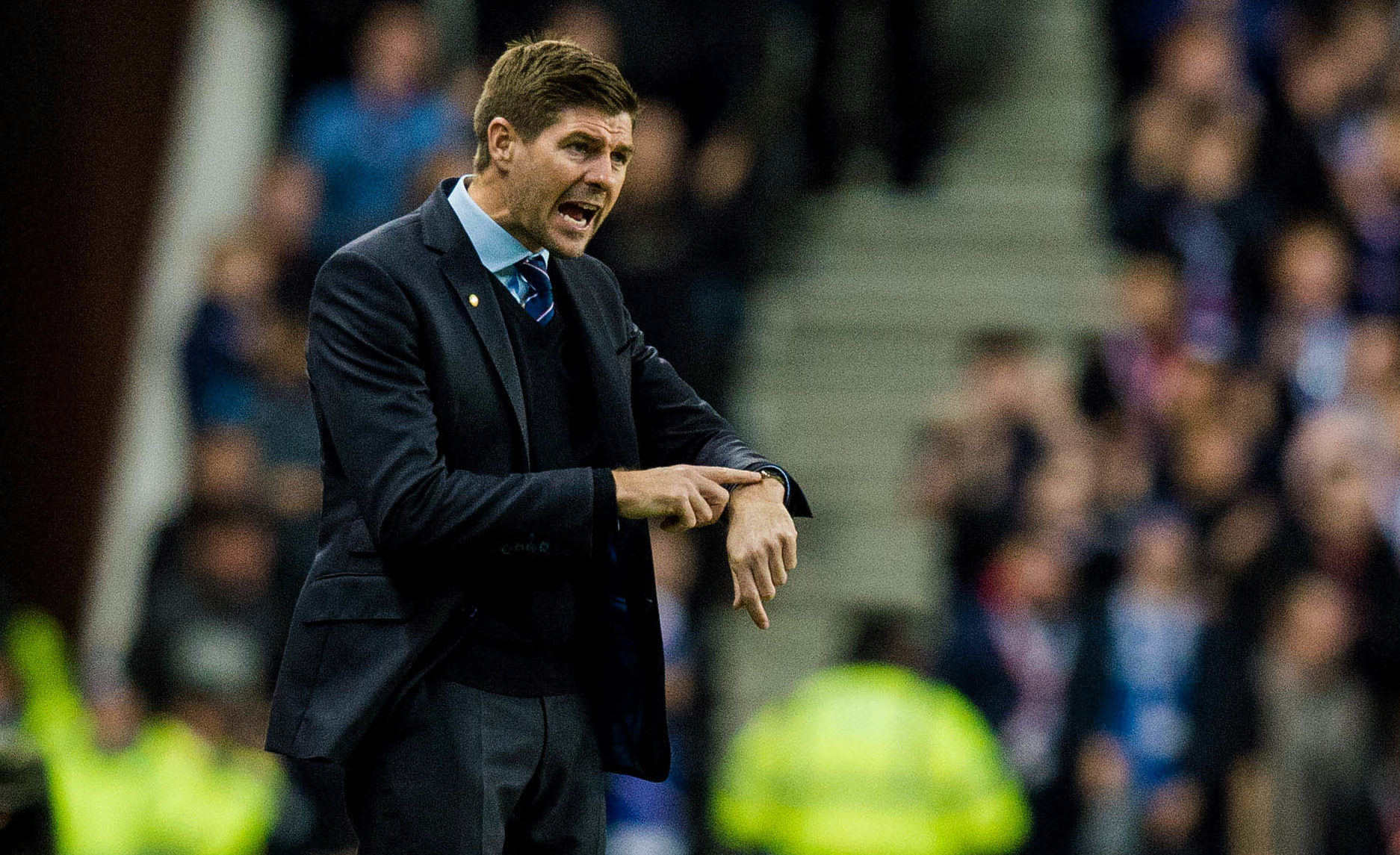 Rangers manager Steven Gerrard (SNS Group / Ross Parker)