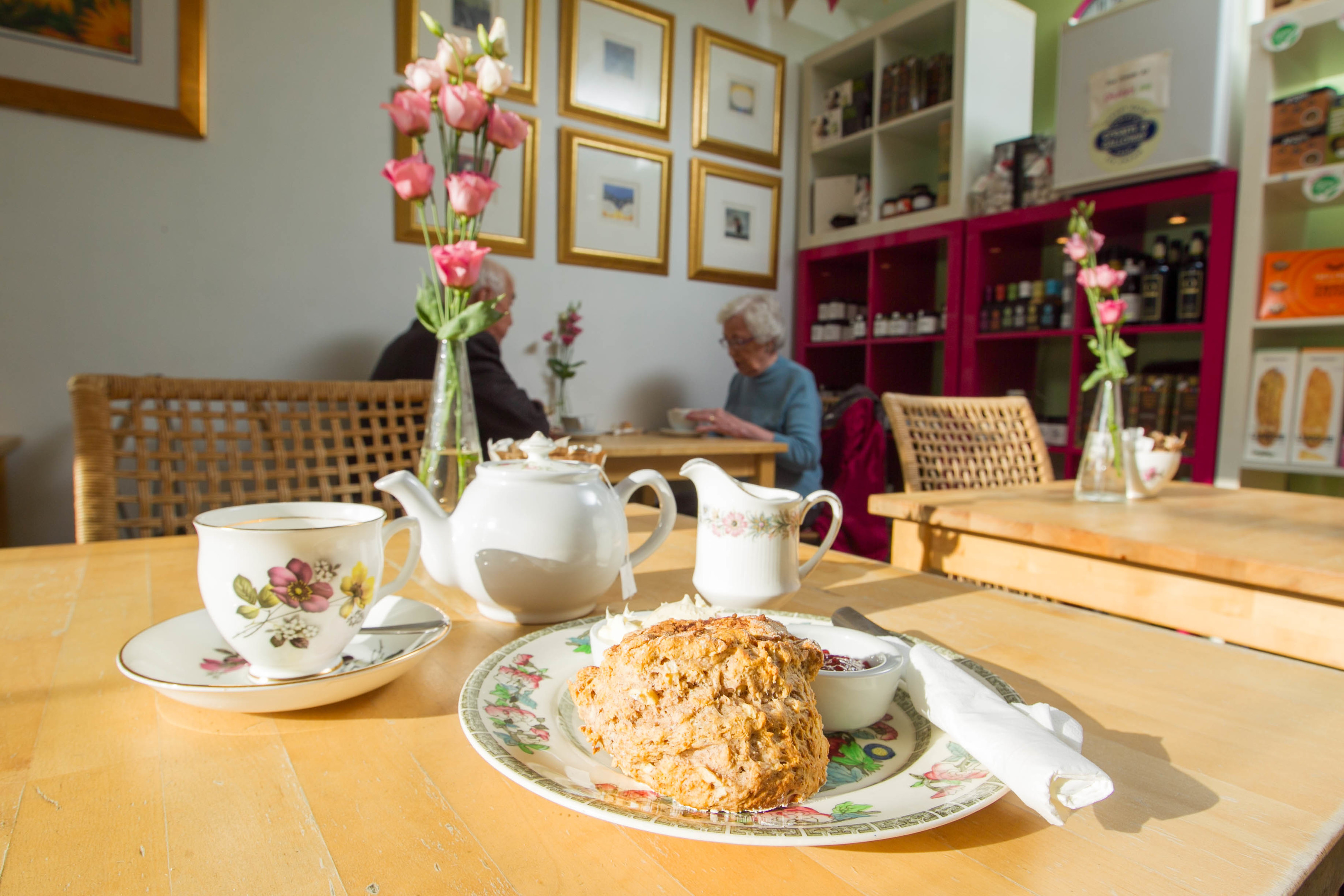 Rhubarb and Lime Scone Spy in Kippen. (Andrew Cawley)