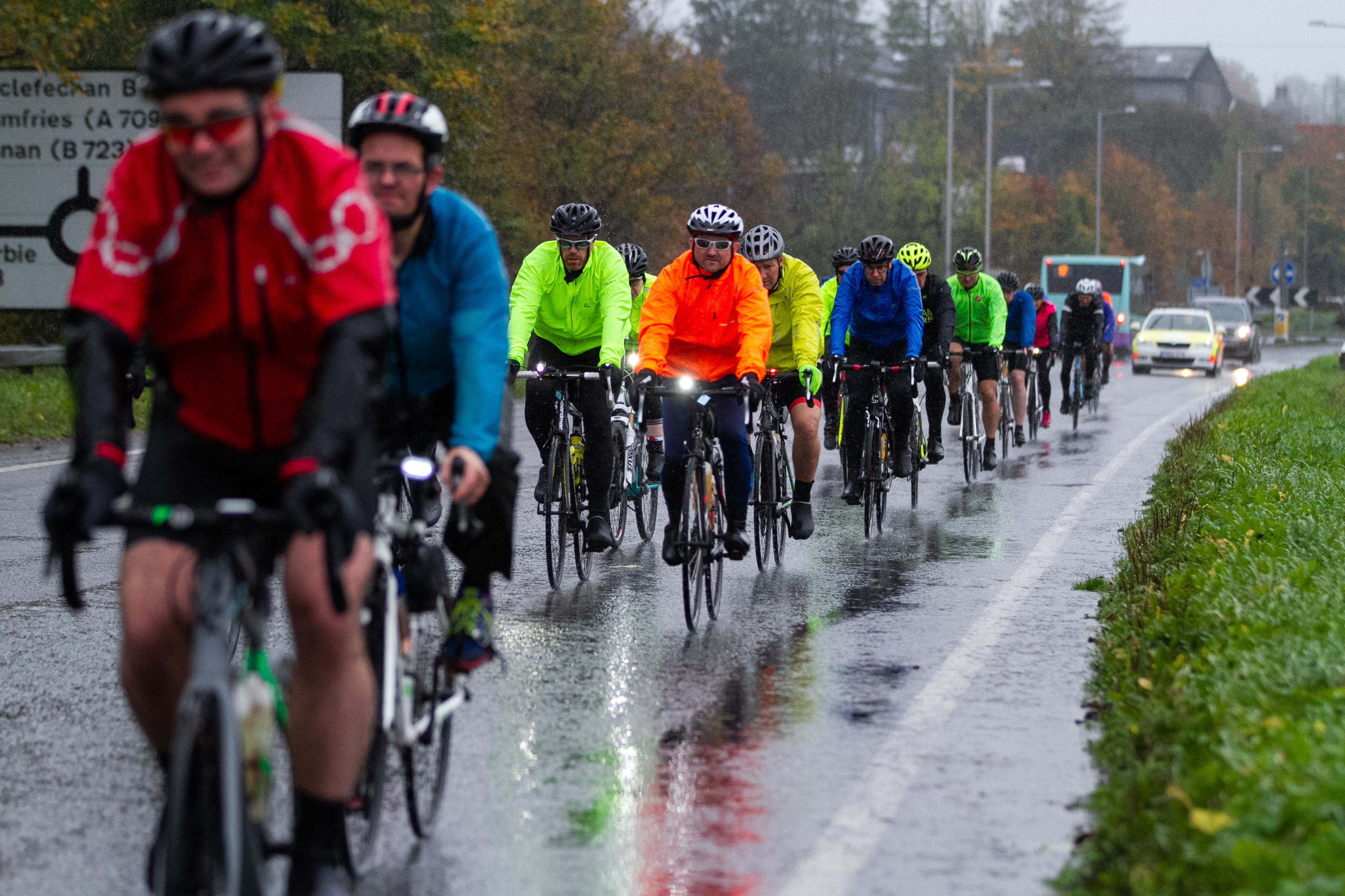 Cyclists take part in the event (Andrew Cawley / DCT Media)