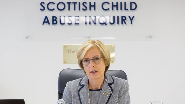 Lady Smith at the Scottish Child Abuse inquiry.