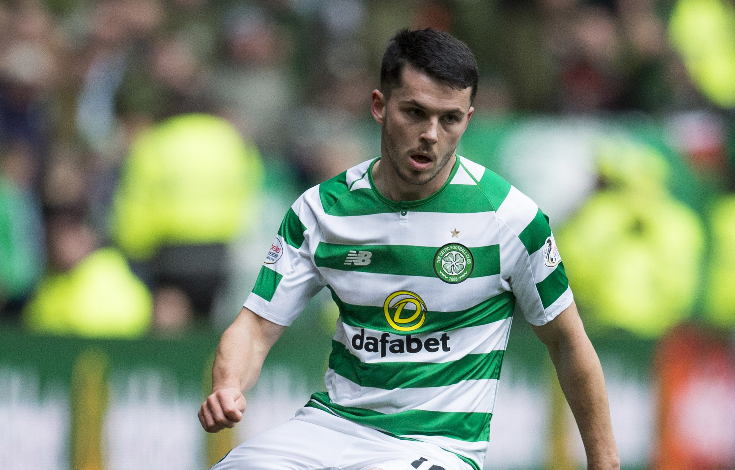 Lewis Morgan in action for Celtic (SNS Group)