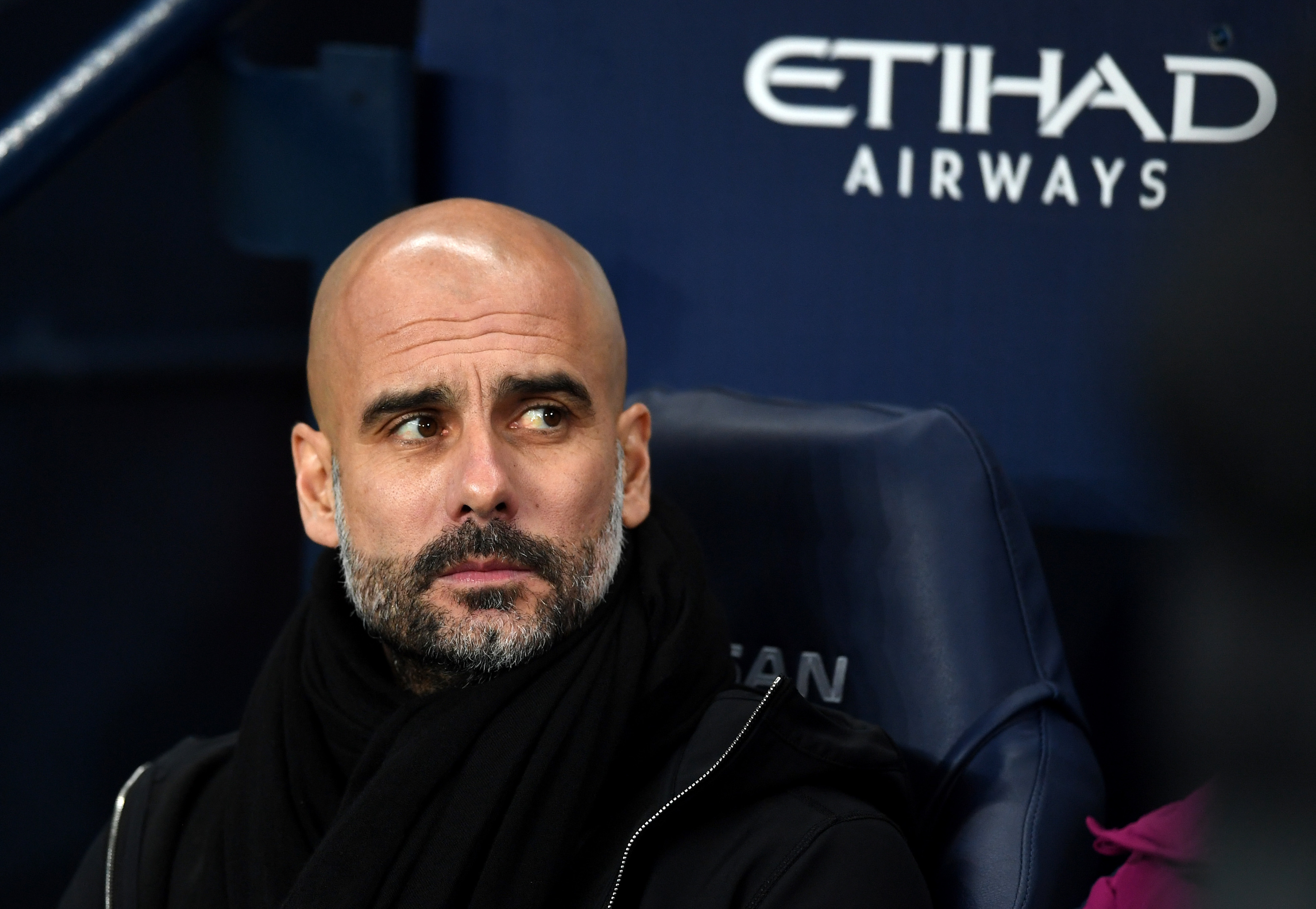 Manchester City boss Pep Guardiola (Gareth Copley/Getty Images)