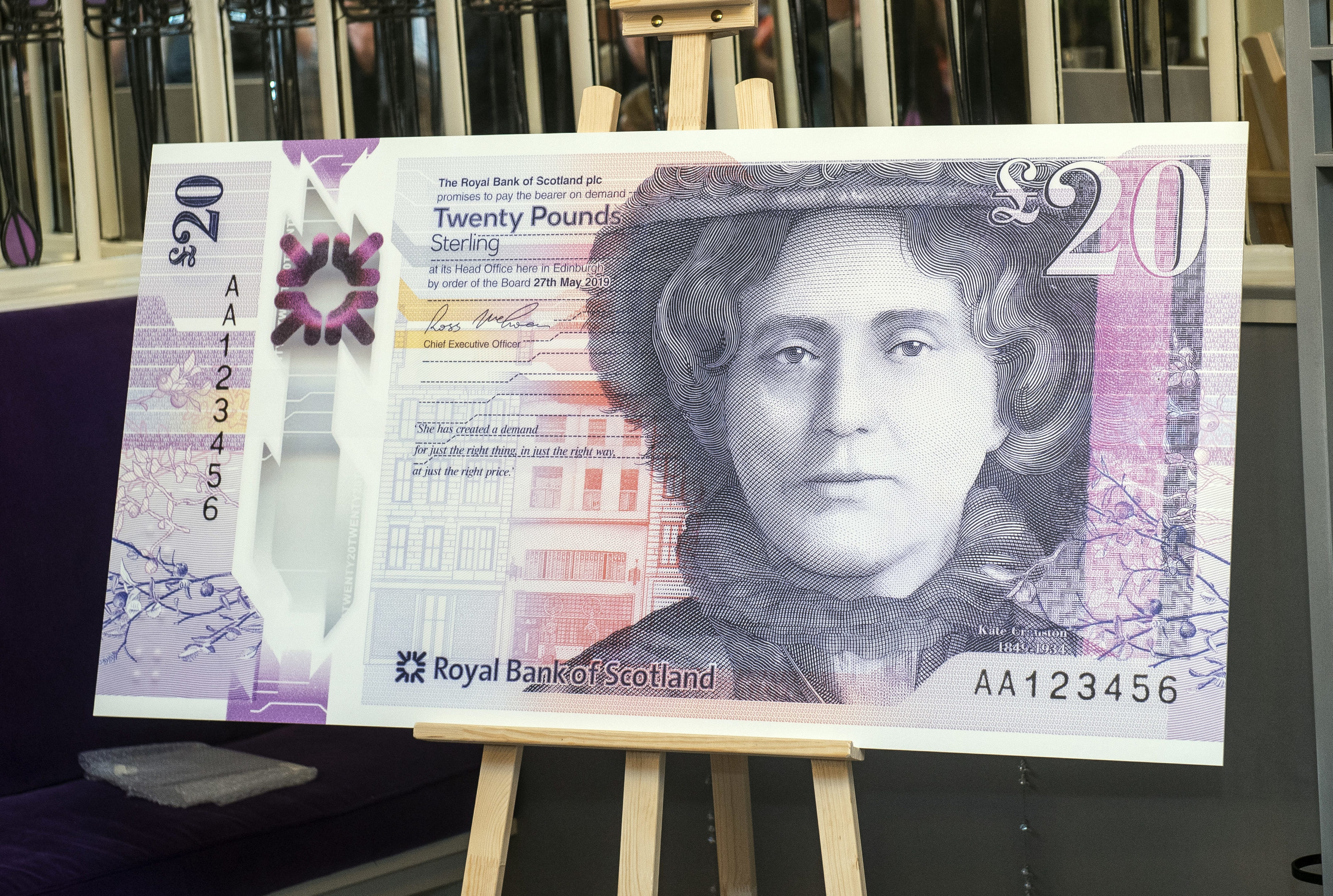 The new RBS £20 note (Lenny Warren / Warren Media)