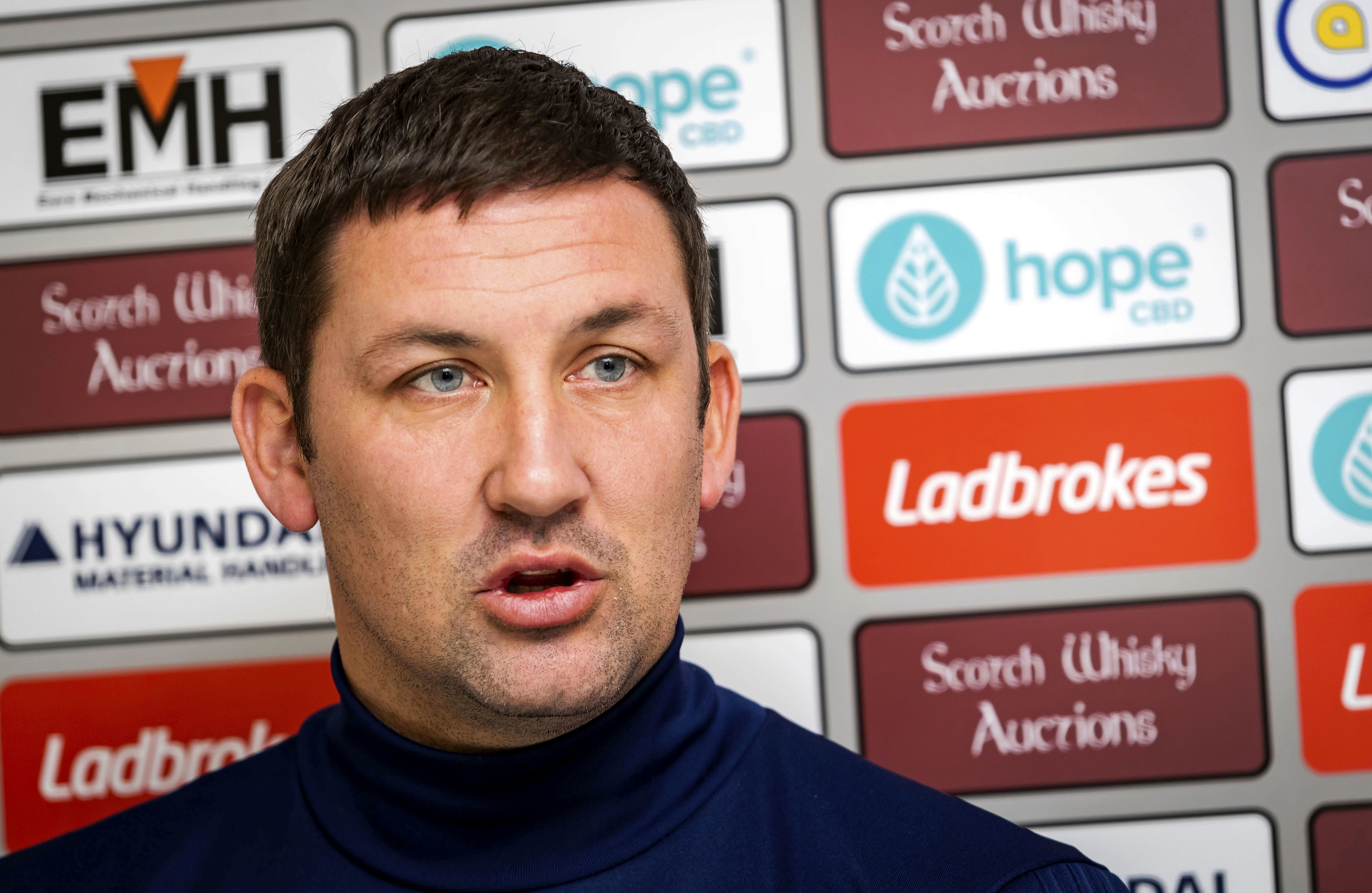 Hamilton Manager Martin Canning (SNS Group / Roddy Scott)