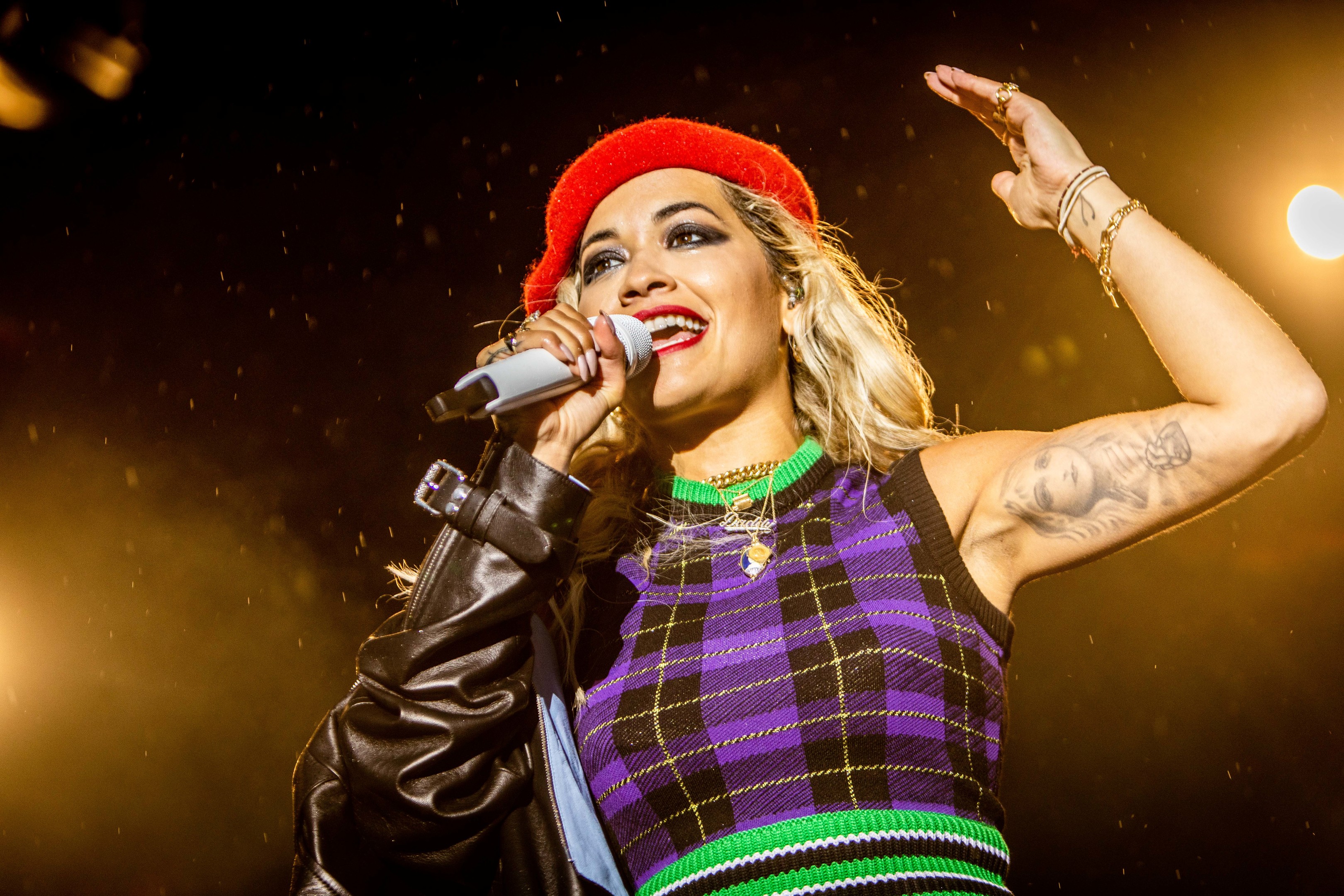 Rita Ora performs at Slessor Gardens, Dundee. (Evening Telegraph)