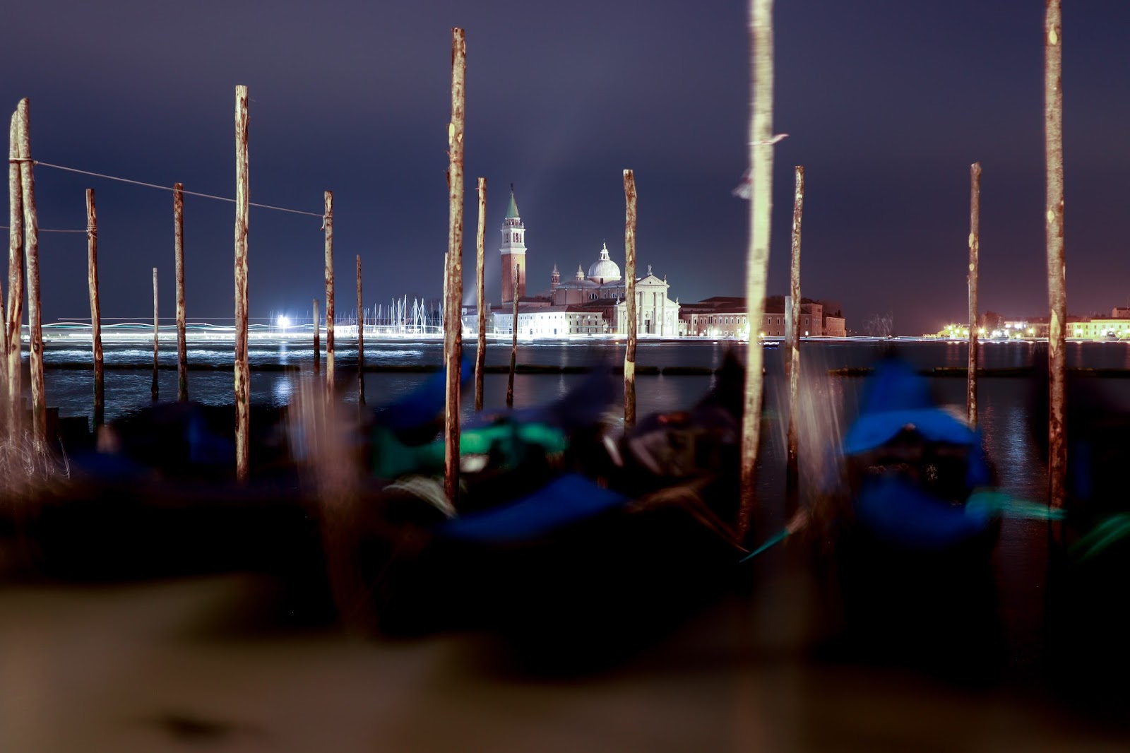 Venice by night.