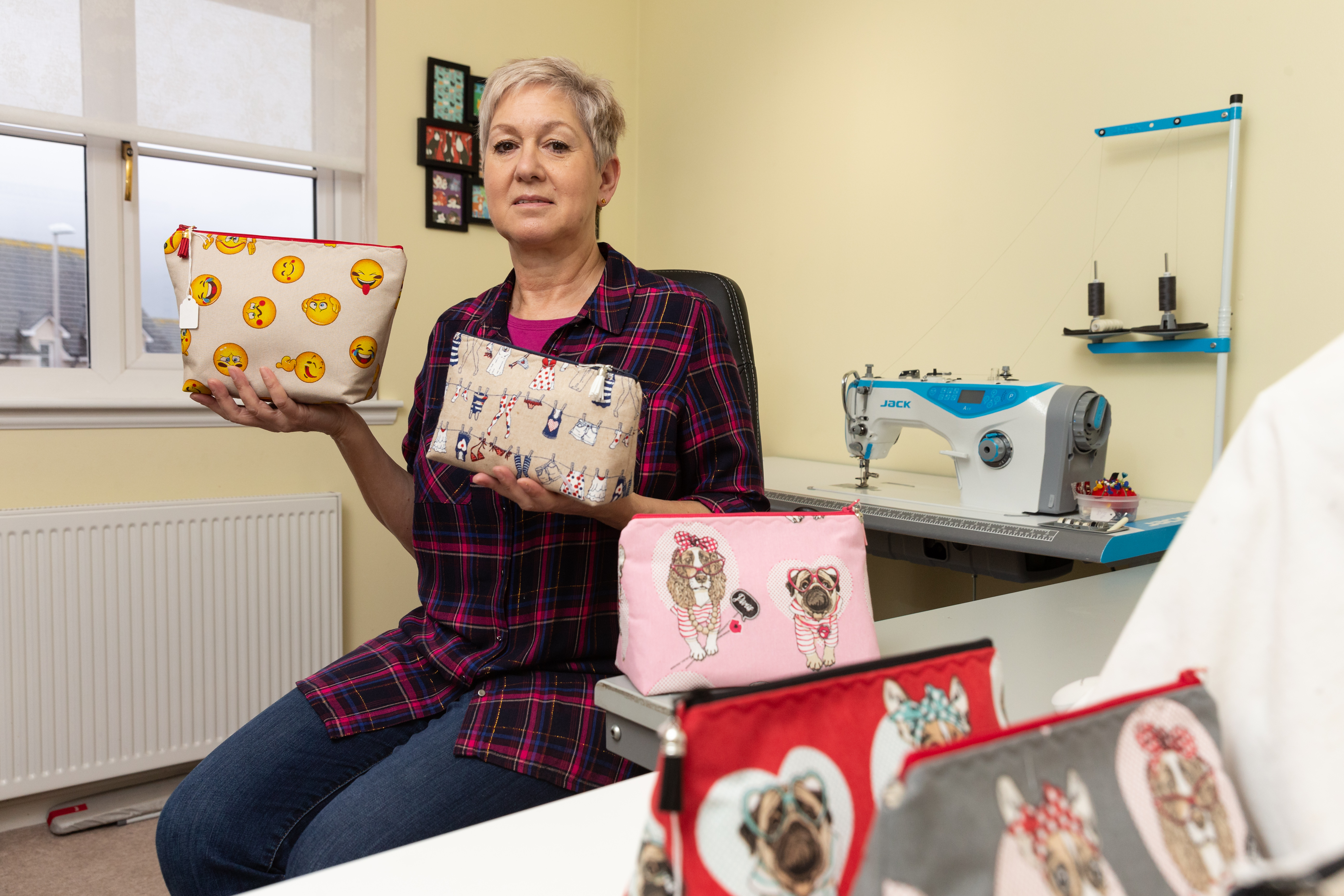 Alison Barwell had problems when she ordered a new sewing machine that didn't arrive. The Sunday Post came to the rescue and got her a refund so she could get her new machine. (Newsline Media)