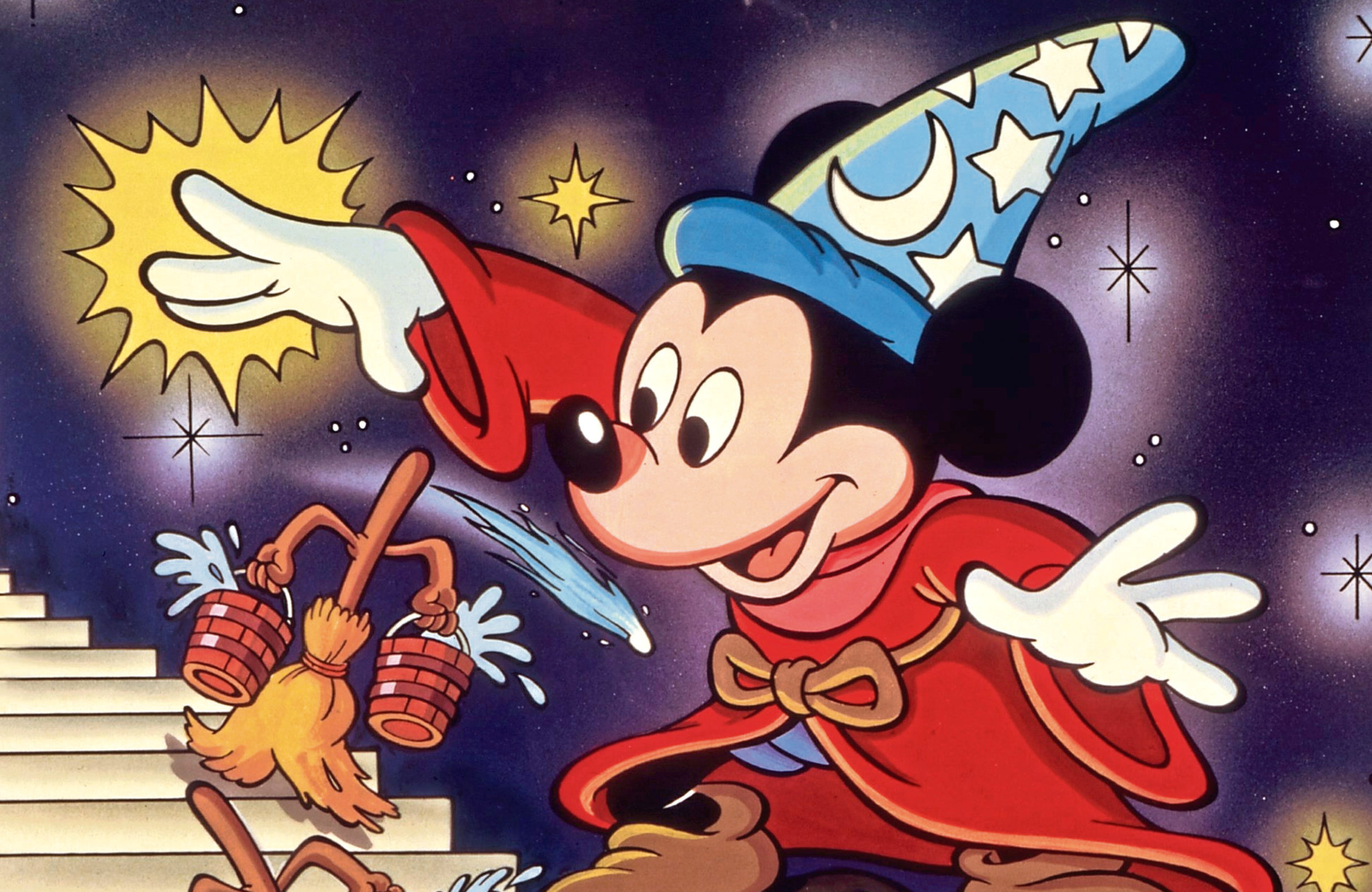 Mickey Mouse in Fantasia, 1940 (Allstar/DISNEY)