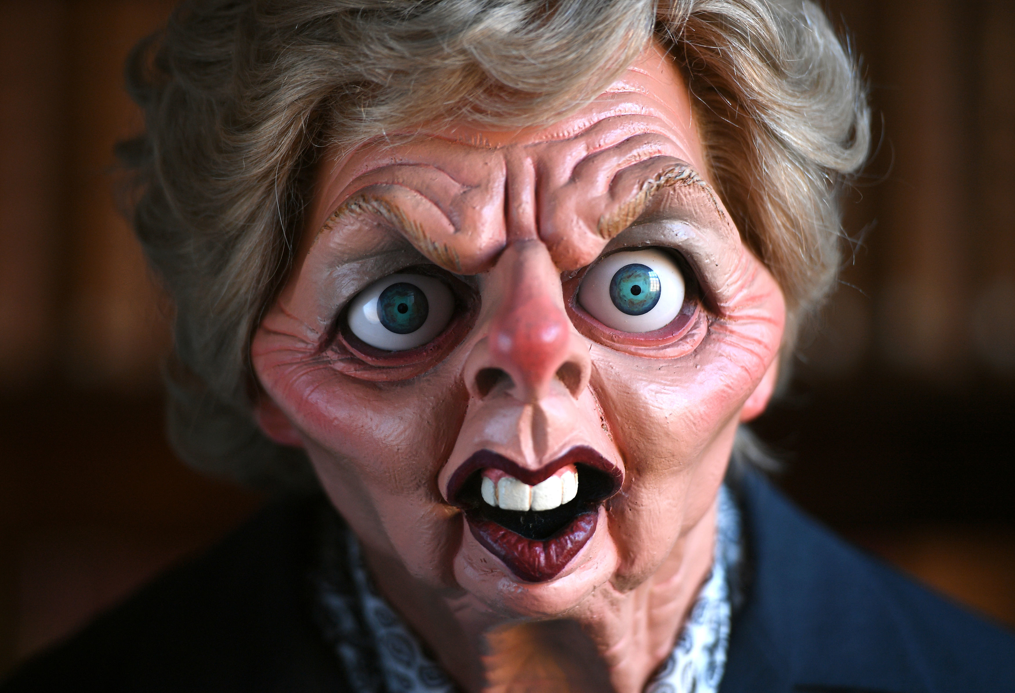 Margaret Thatcher puppet (Joe Giddens/PA Wire)