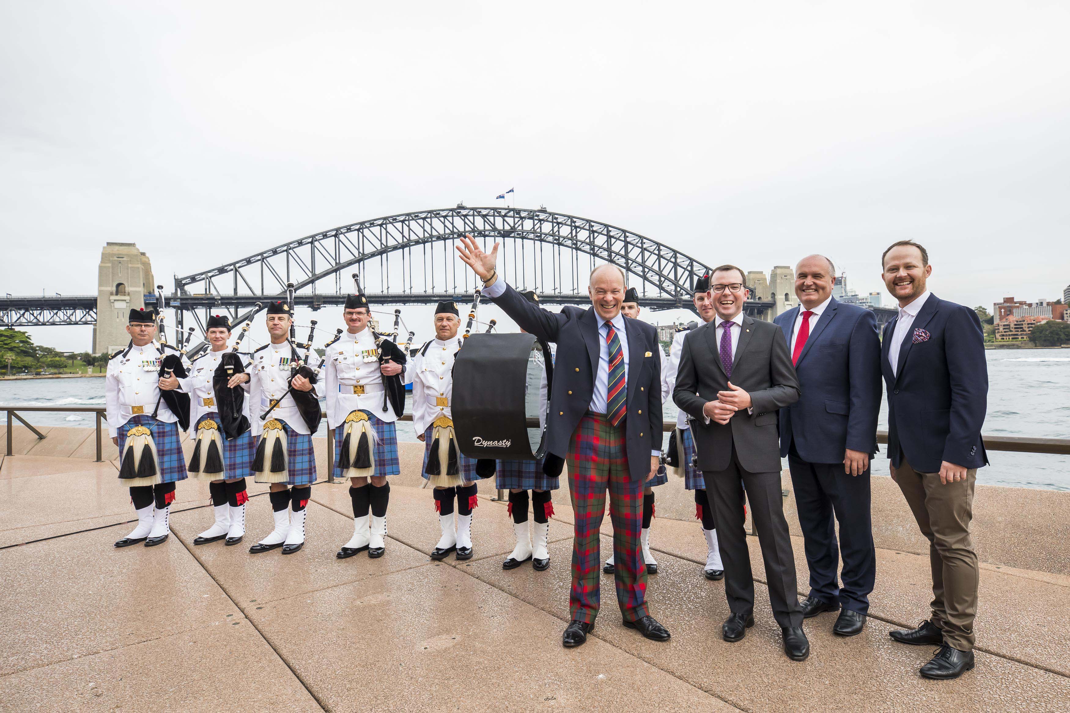 The Royal Edinburgh Military Tattoo has announced that it will stage a four-night showcase in Sydney next year (Anna Kucera)