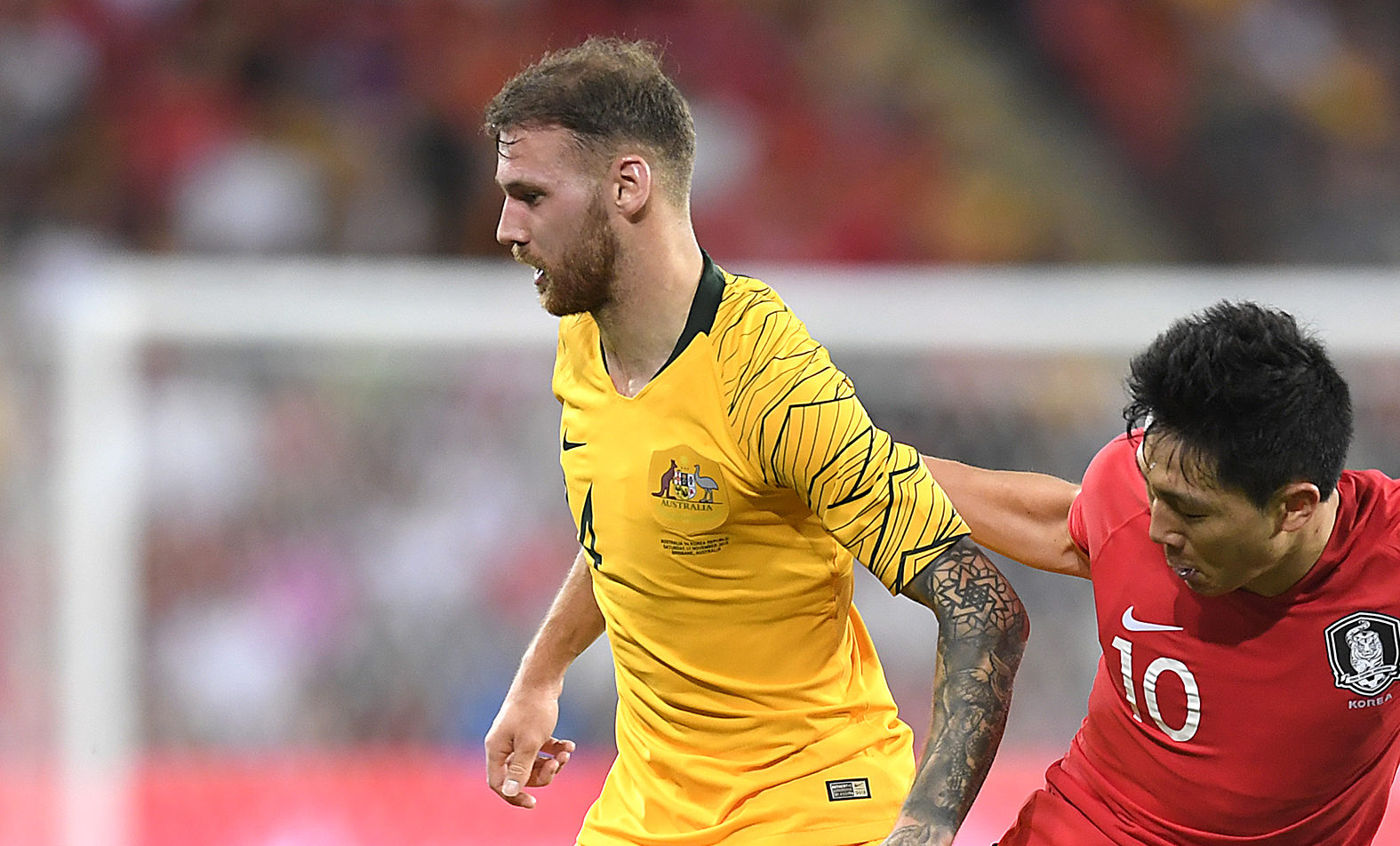 Martin Boyle in action for Australia (Albert Perez/Getty Images)