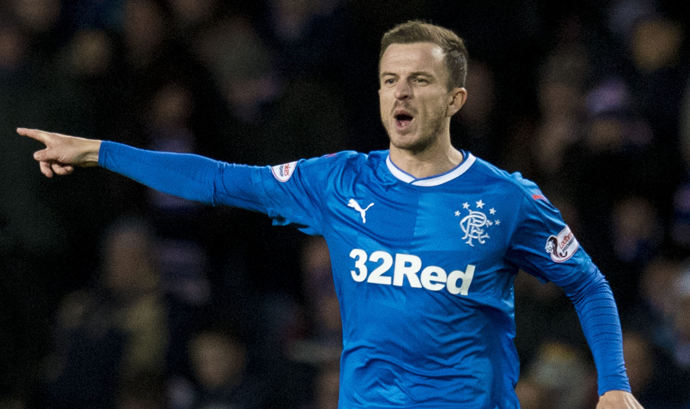 Andy Halliday in action for Rangers (SNS Group)