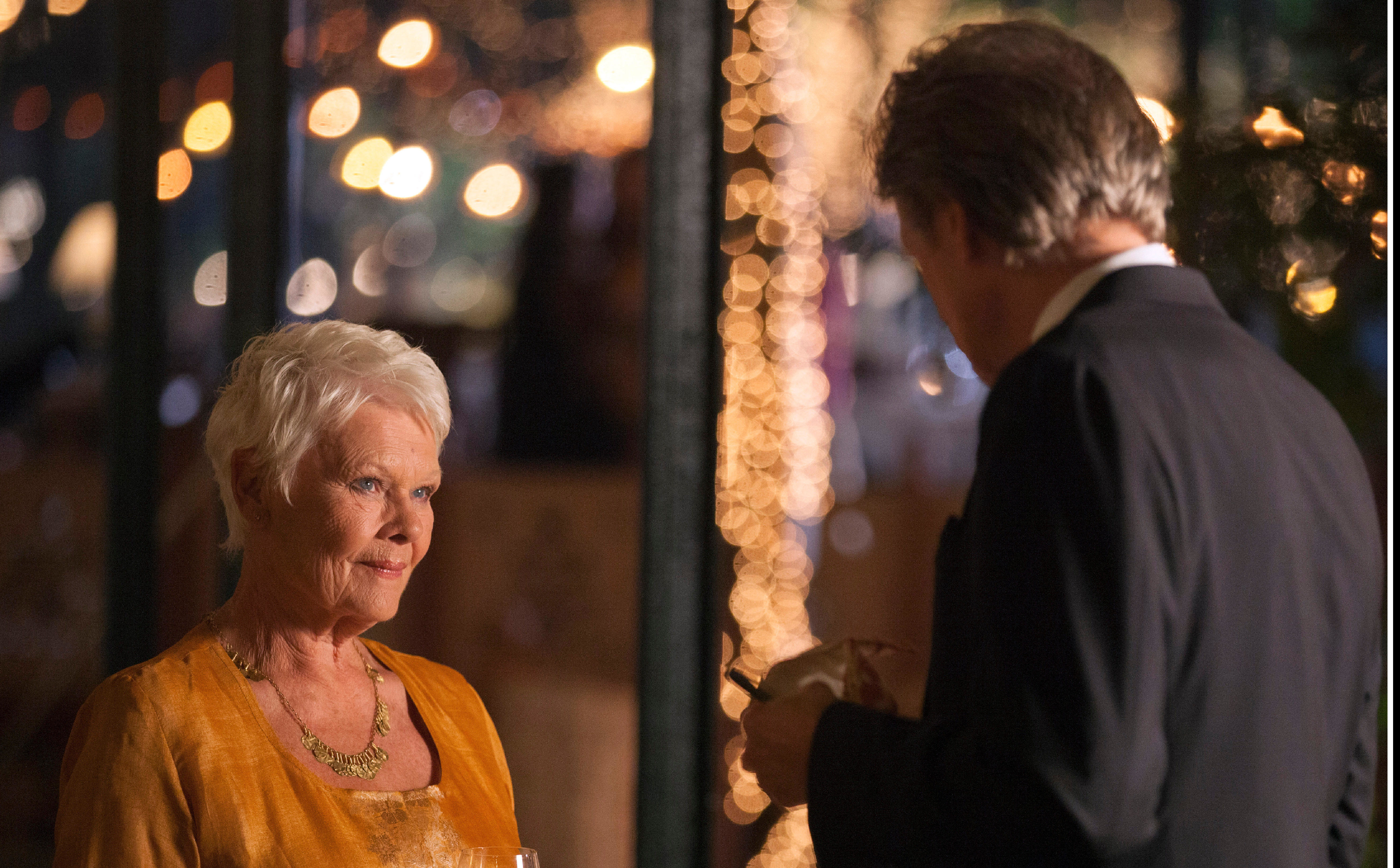 Finding love again in The Best Exotic Marigold Hotel.
