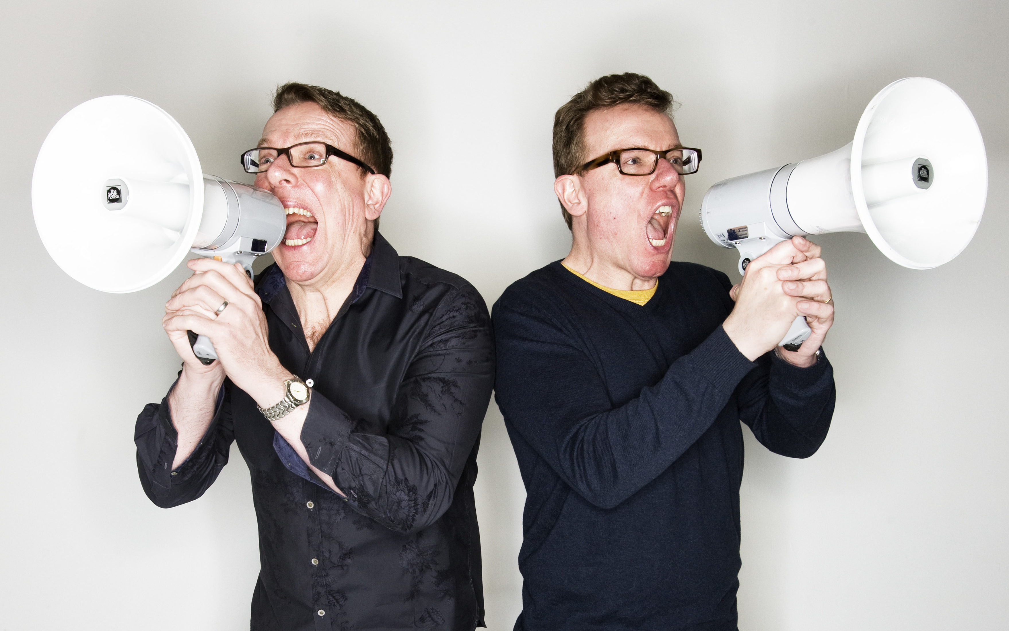 The Proclaimers, with Charlie on the left (Murdo MacLeod)