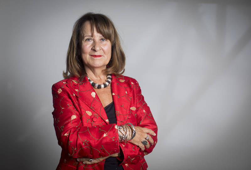 Helena Kennedy QC, photographed at her chambers in central London. 
(Alicia Canter / Guardian / eyevine)