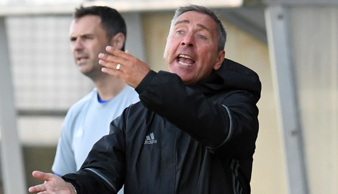 Peterhead manager Jim McInally (SNS Group)