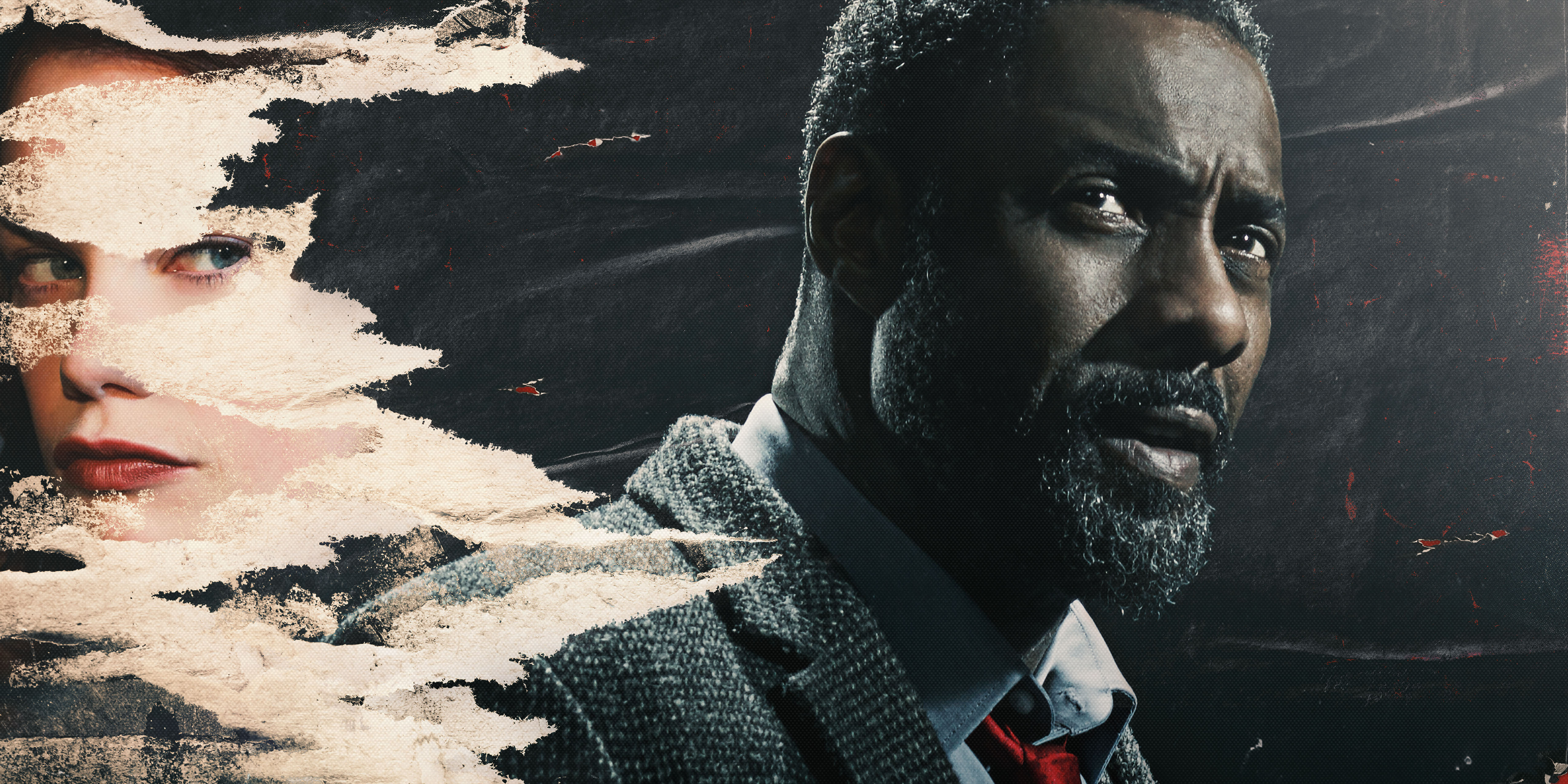 Ruth Wilson and Idris Elba in Luther (BBC / David Ellis)
