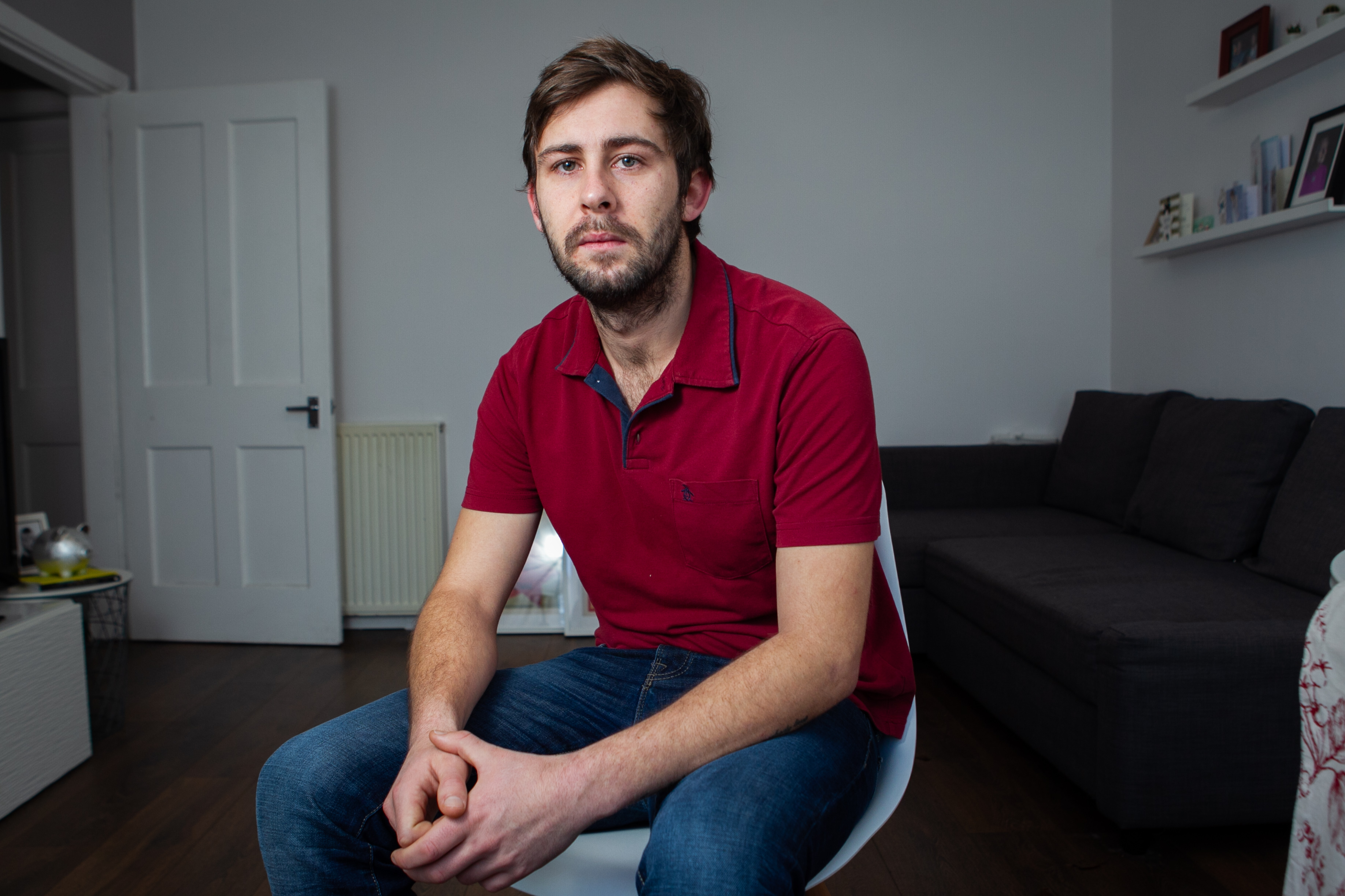 James Austin has turned to cannabis after his cancer diagnosis two years ago (Andrew Cawley / DC Thomson)