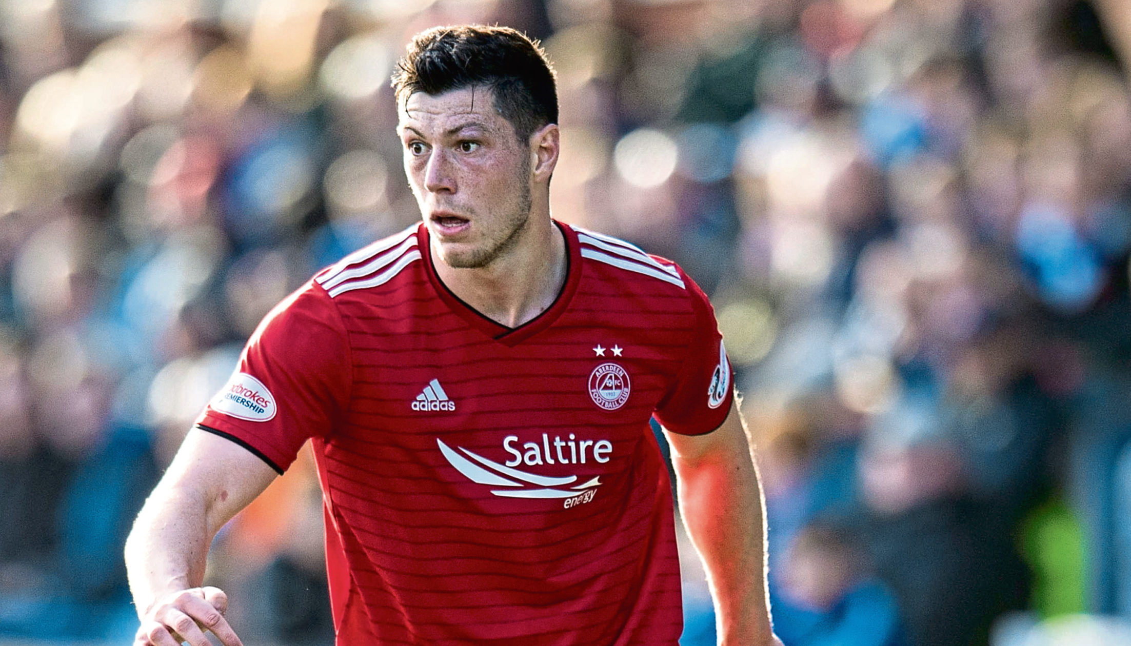 Scott McKenna in action for Aberdeen (SNS Group)