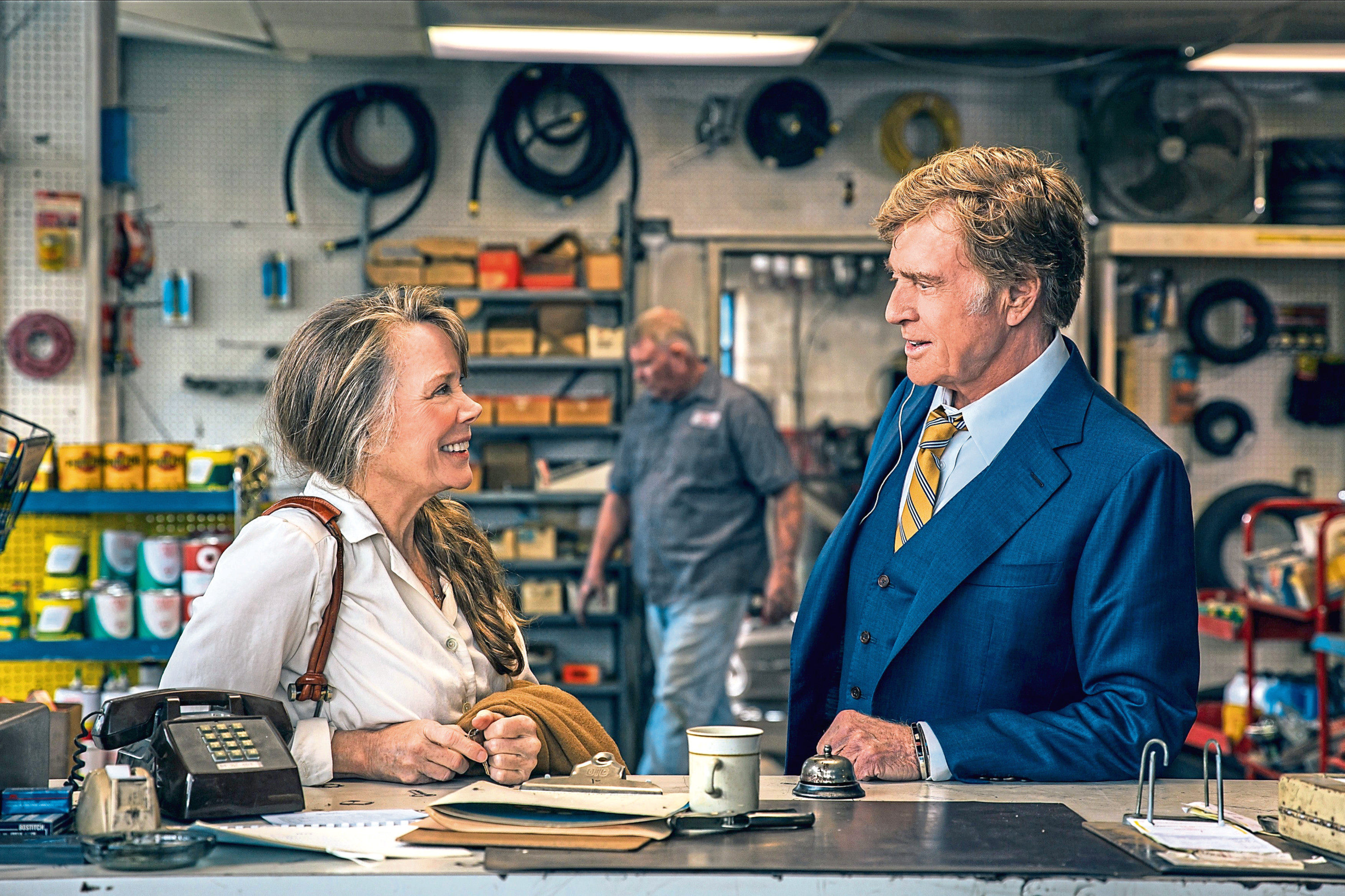 Sissy Spacek as "Jewel" and Robert Redford as "Forrest Tucker" in The Old Man & The Gun (Eric Zachanowich./ Twentieth Century Fox Film Corporation)