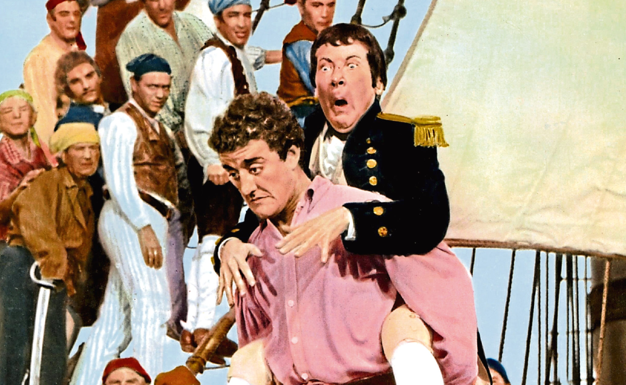 Bernard Cribbins and Kenneth Williams in Carry On Jack, 1963 (Allstar / ANGLO / STUDIOCANAL)