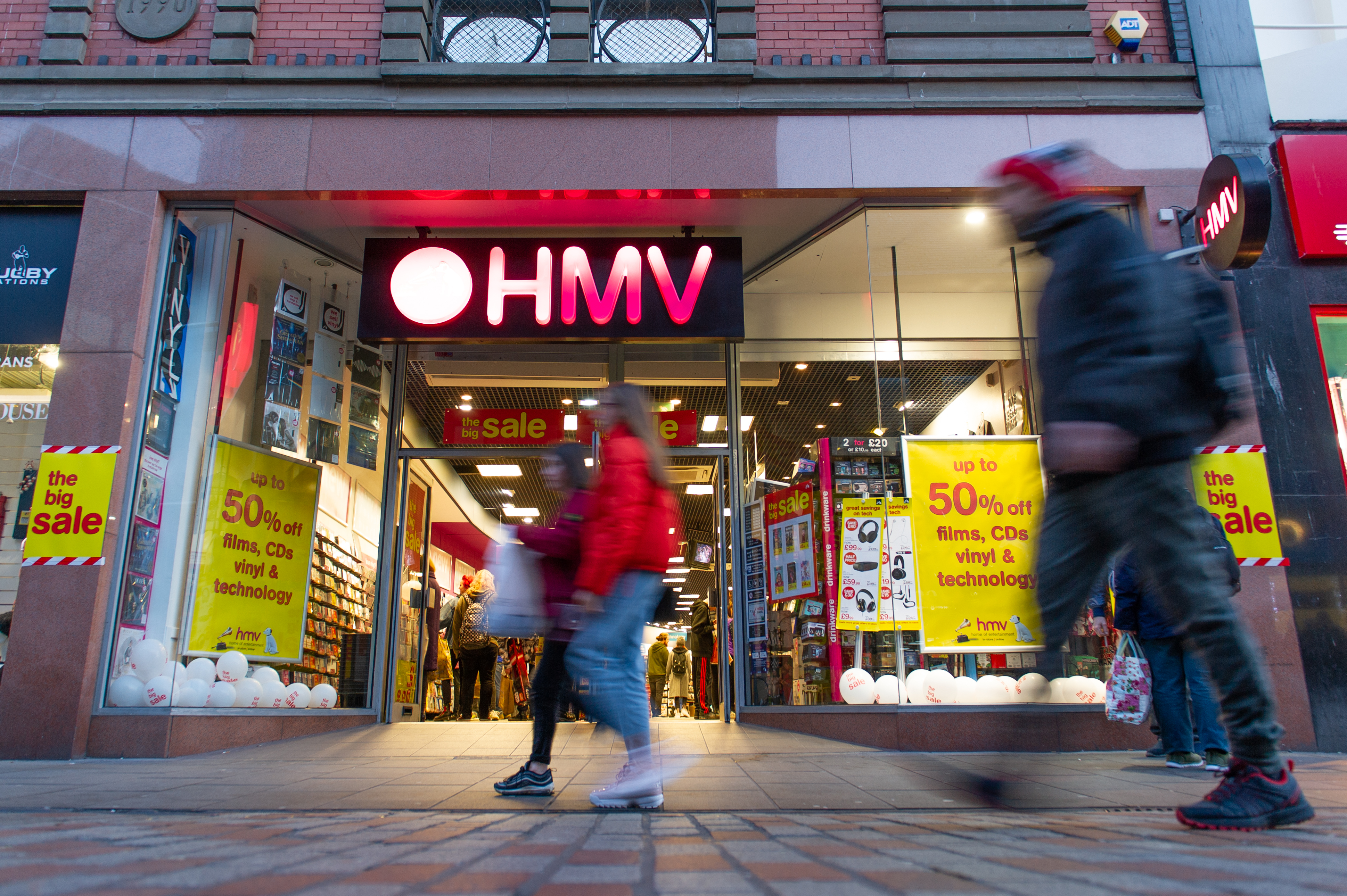 HMV in Dundee (Kim Cessford / DCT Media)