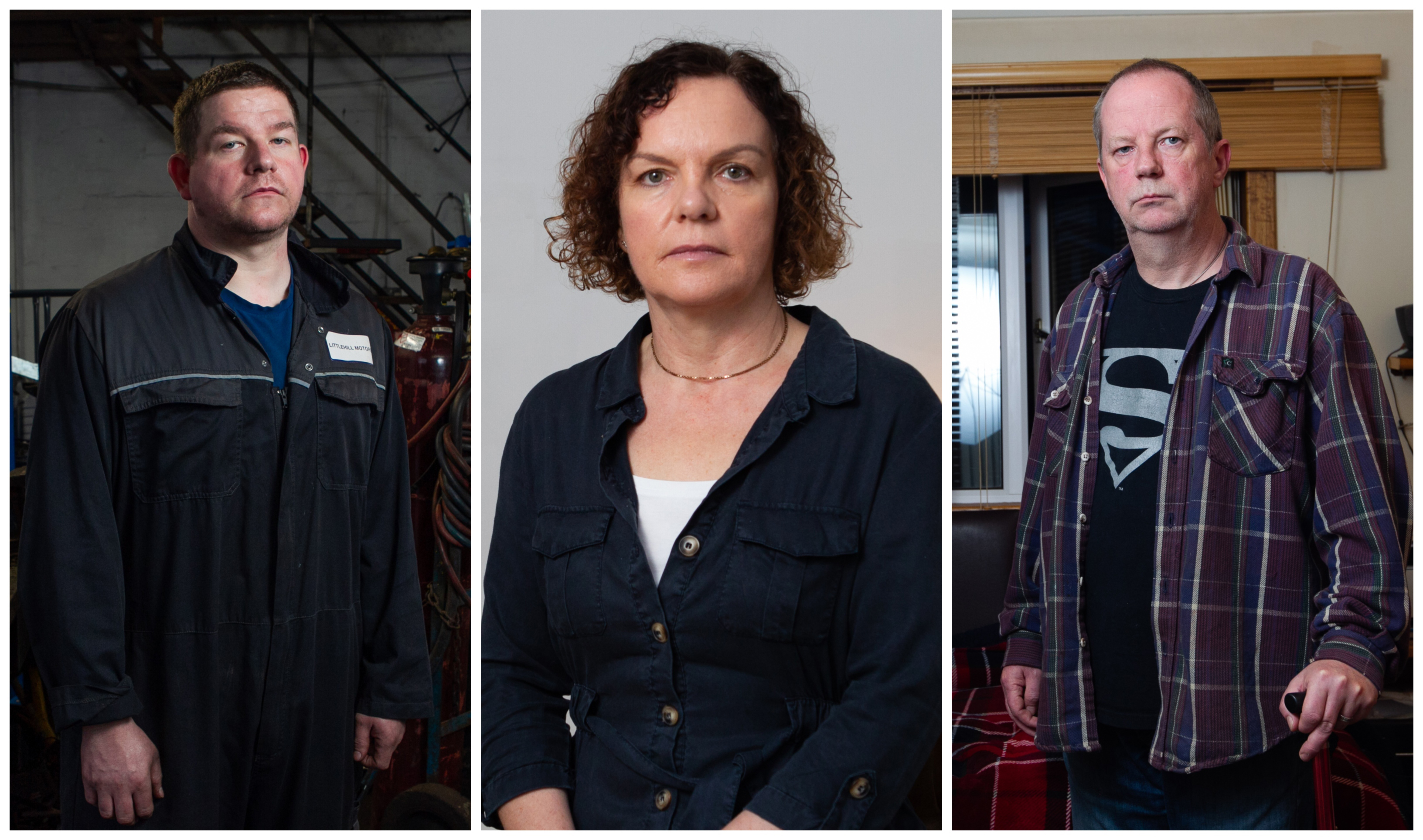 Mesh victims John, Lesley and Graham share their stories as politicians demand action (All pictures Andrew Cawley / DC Thomson)